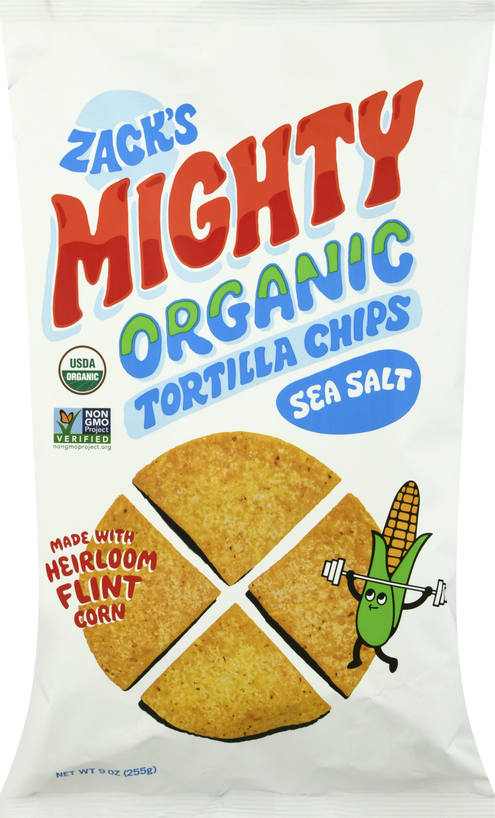 Tortilla Chips, Organic, Sea Salt