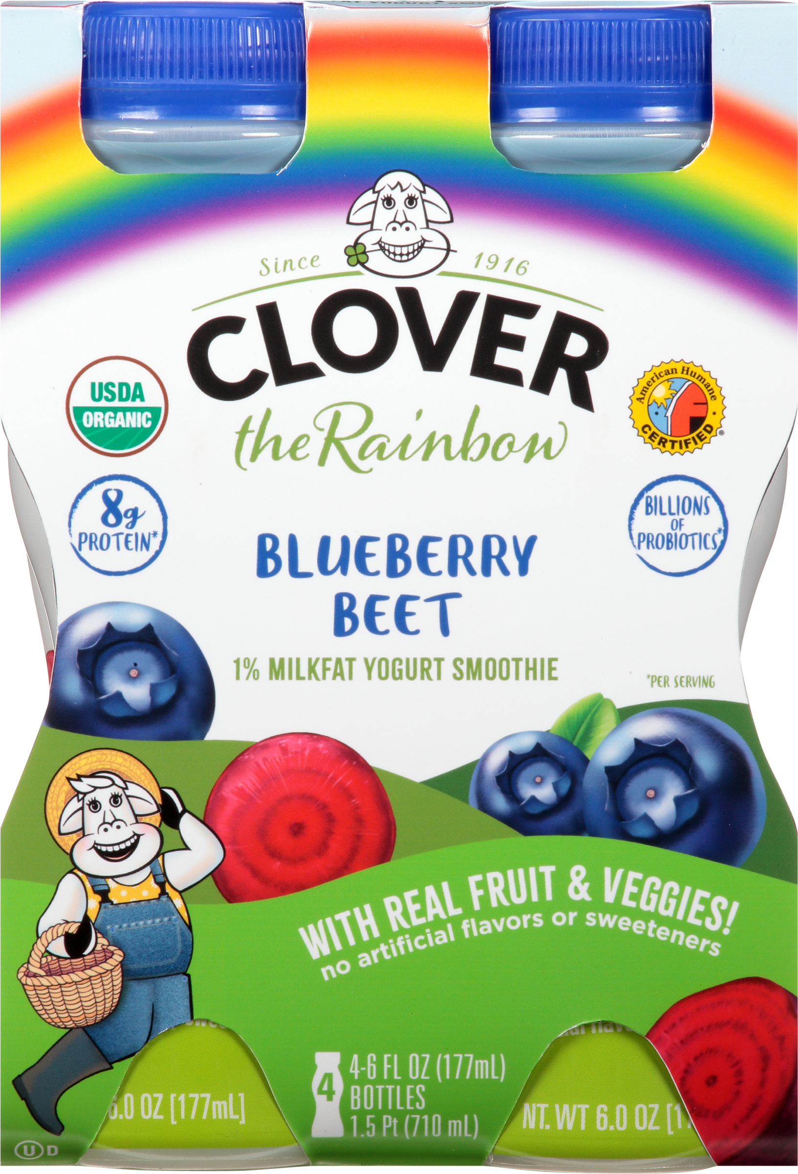 Yogurt Smoothie, Blueberry Beet