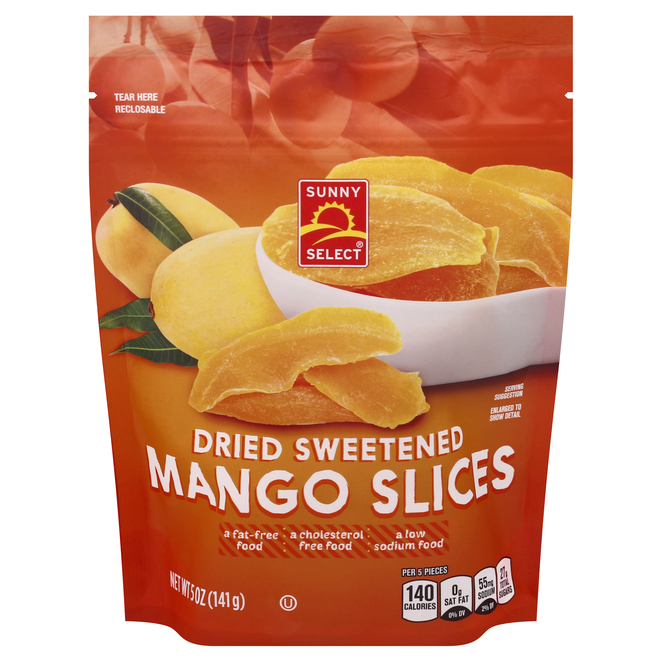 Sunny Select Dried Sweetened Mango Slices 5 Oz