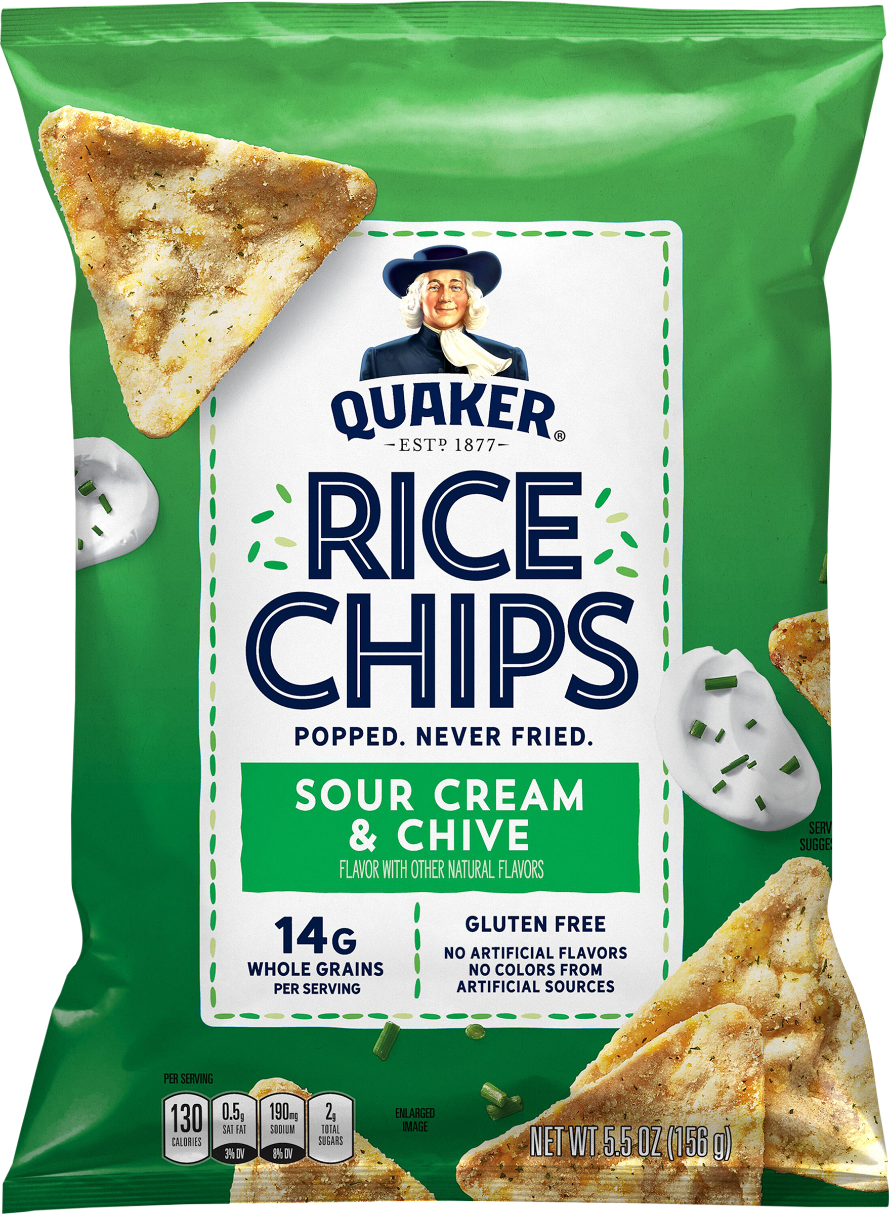 Rice Chips, Sour Cream & Chive
