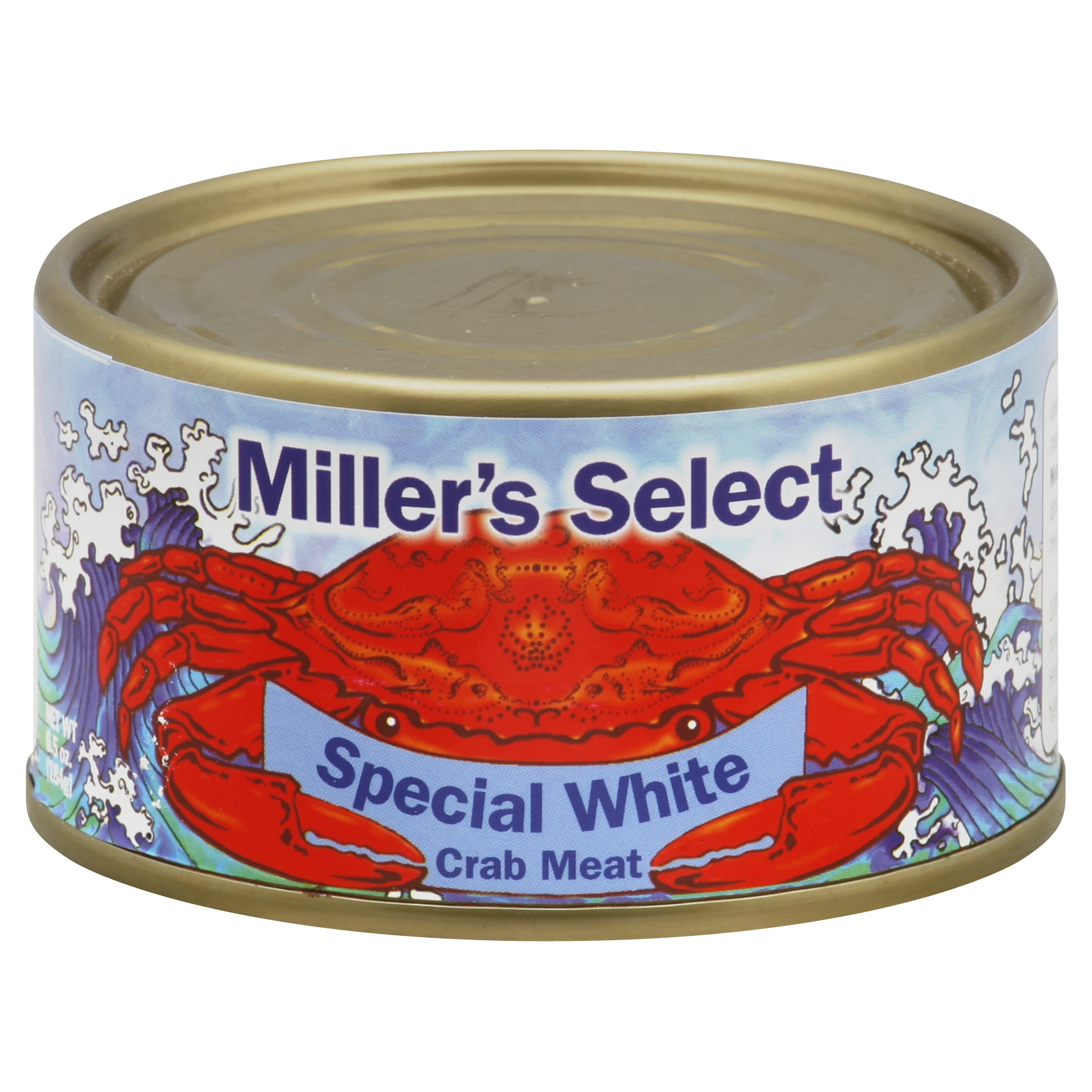 Millers Select Crab Meat 6.5 Oz