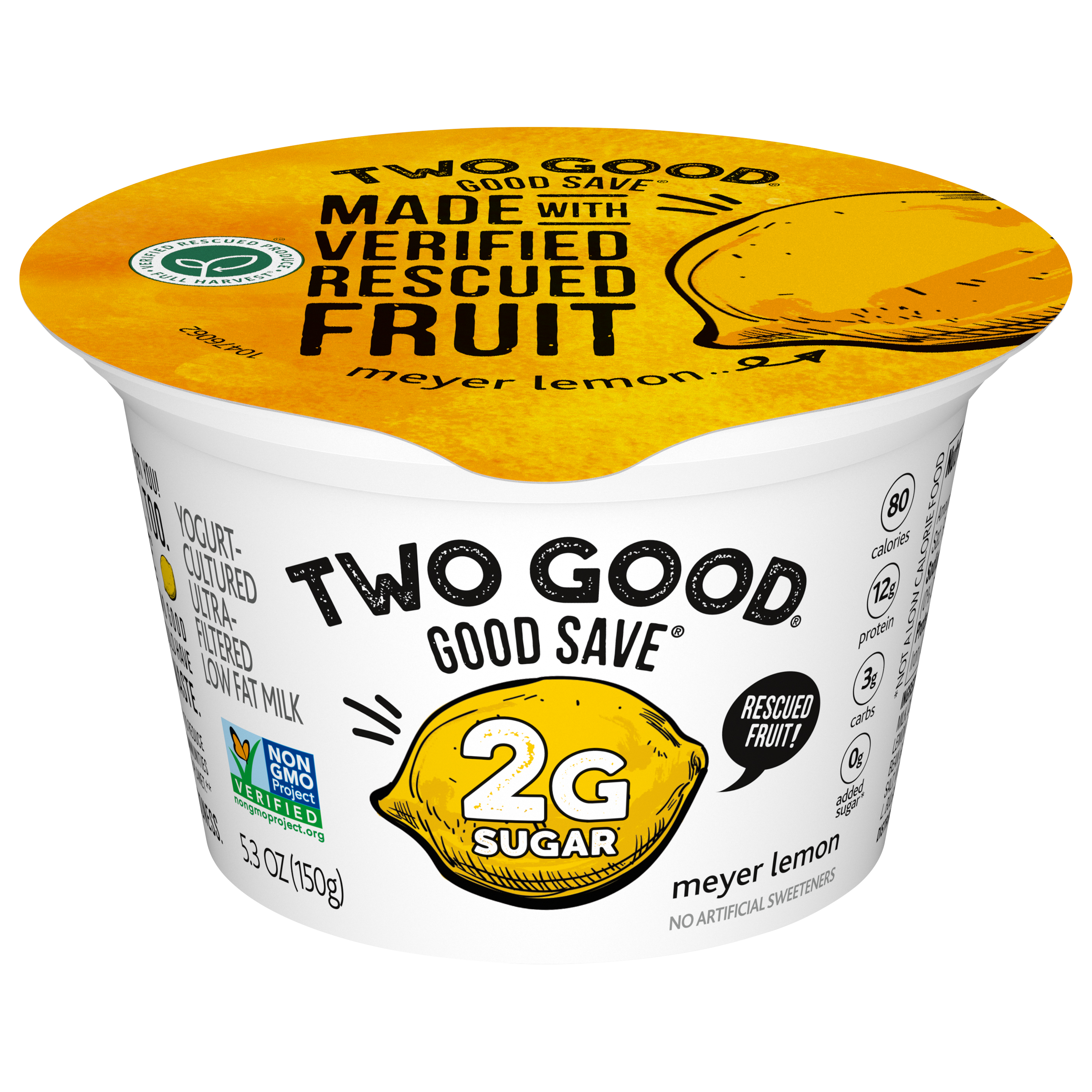 Yogurt, Meyer Lemon, Low Fat