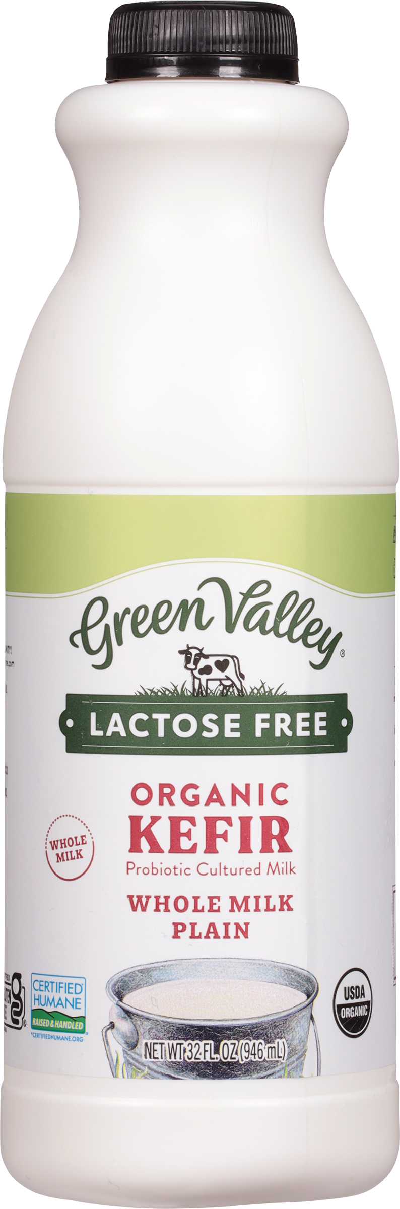 Kefir, Organic, Lactose Free, Whole Milk, Plain