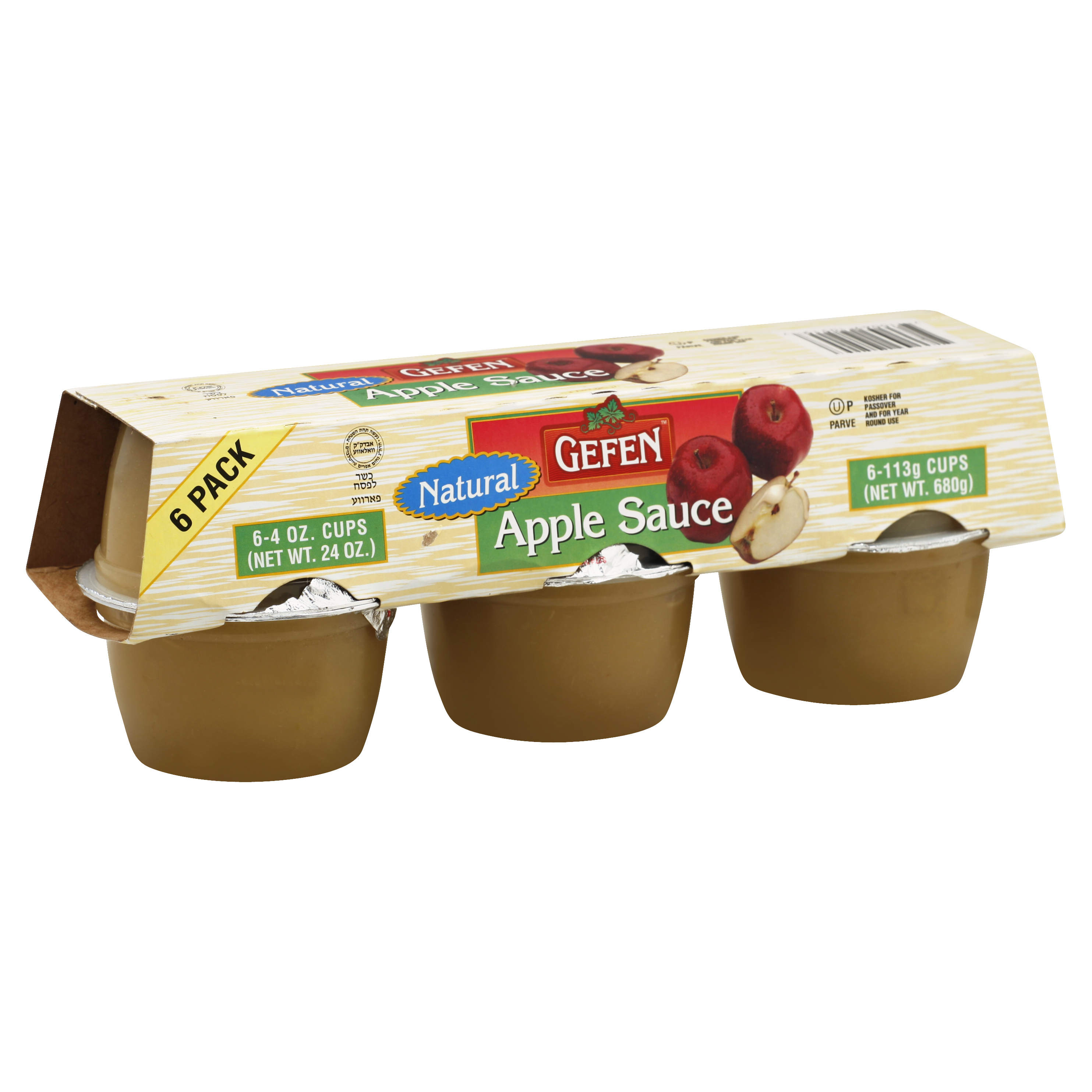 Gefen Apple Sauce 6 Ea