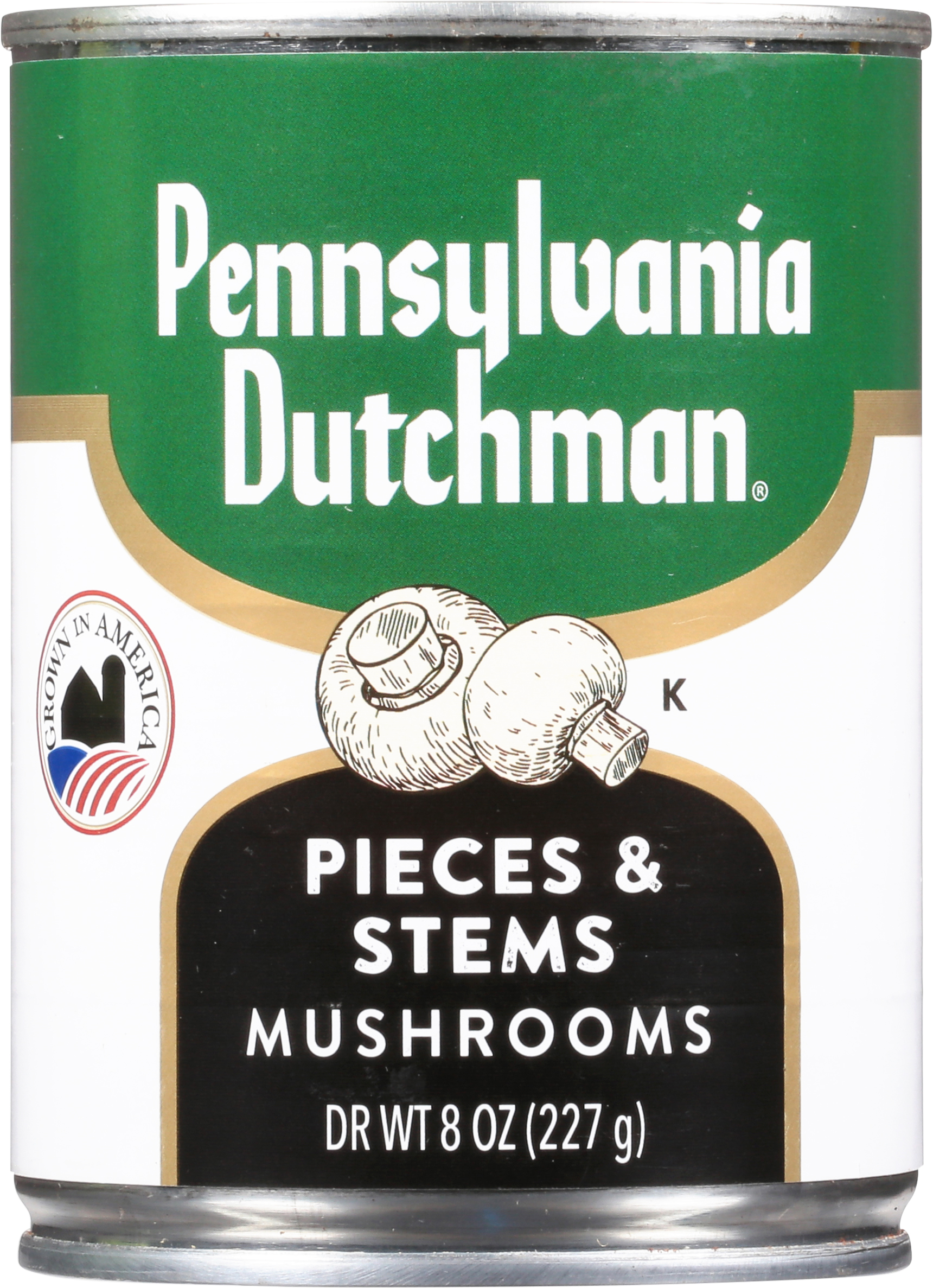 Mushrooms, Pieces & Stems