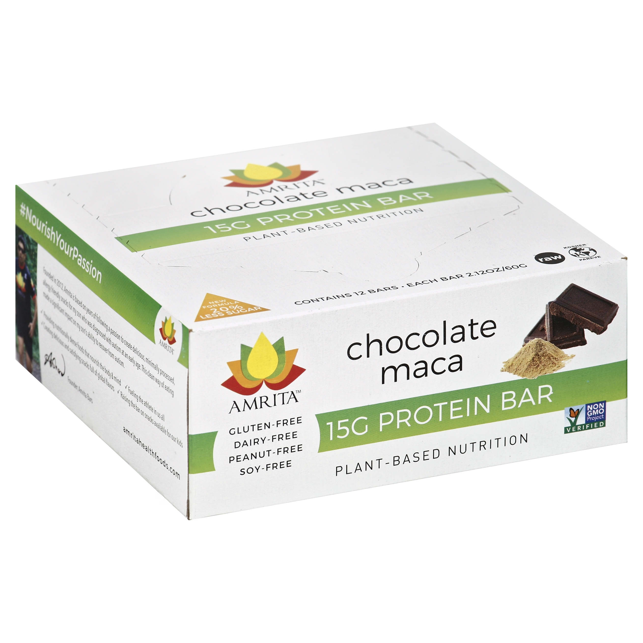 Amrita Protein Bar 12 Ea