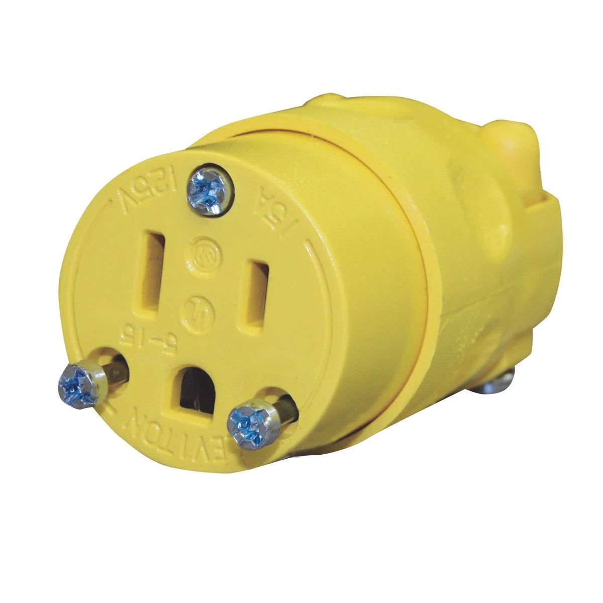 Voltec 15A 125V Vinyl Female Nylon Connectors Plug