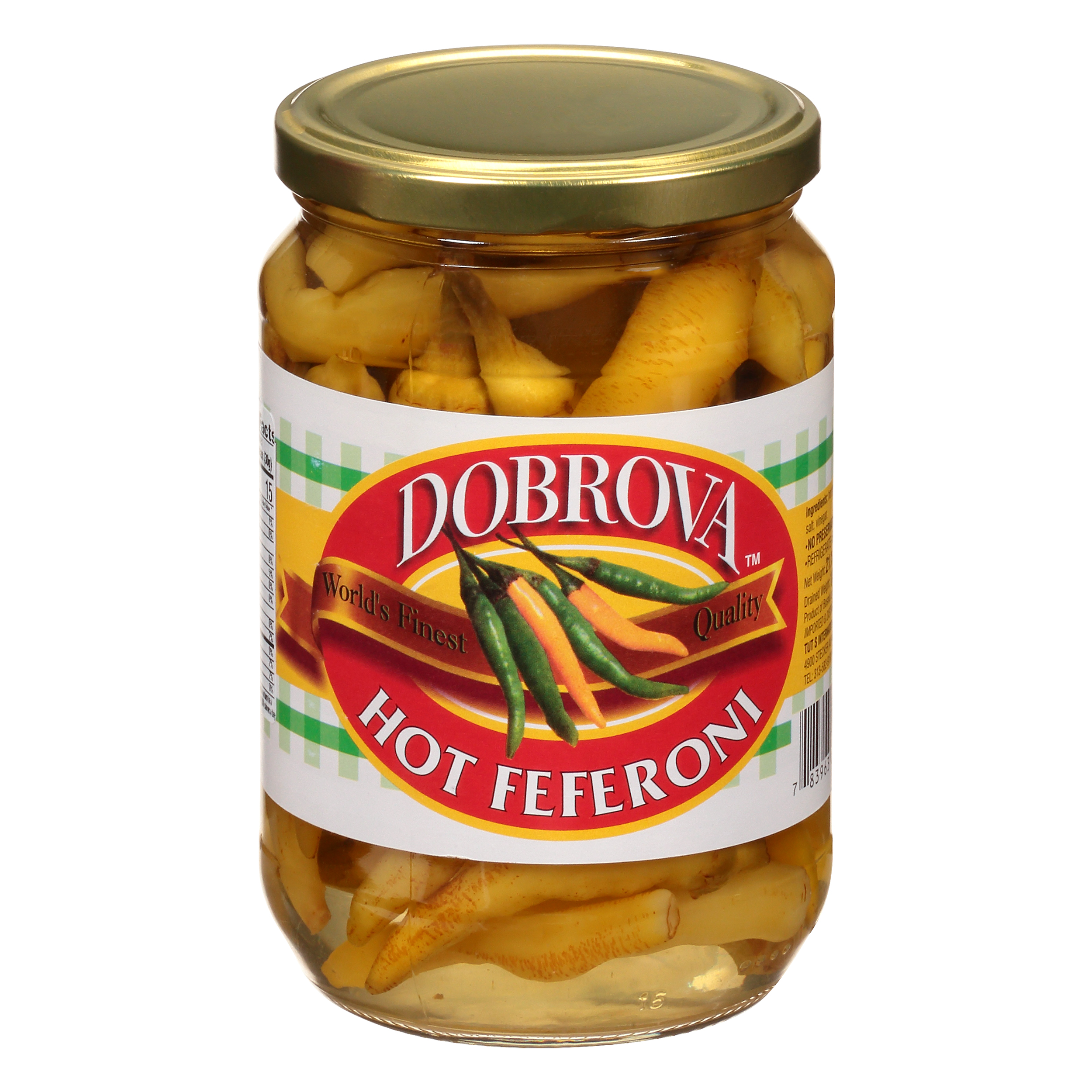 Dobrova Hot Feferoni 21.1 Oz