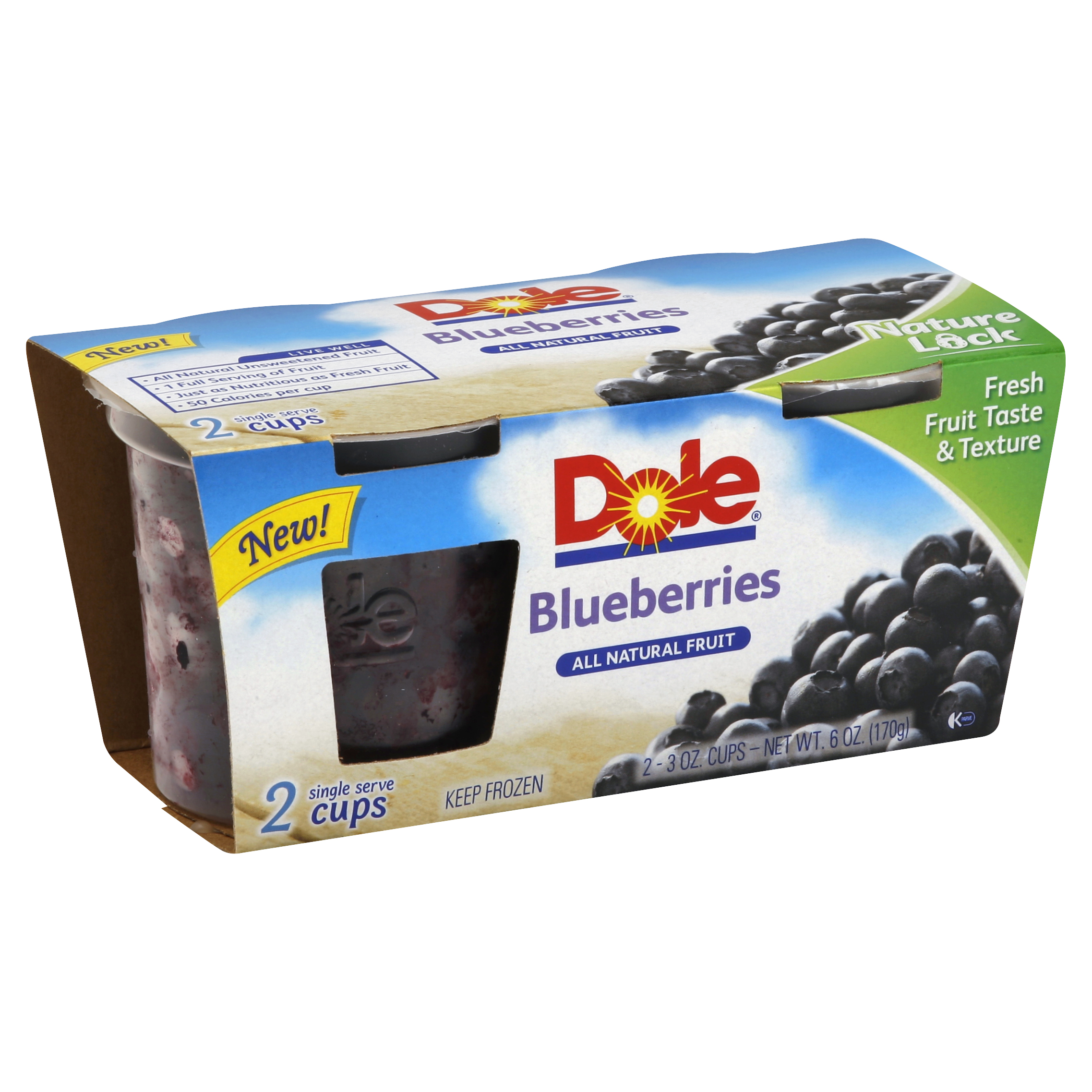 Dole Blueberries 2 Ea