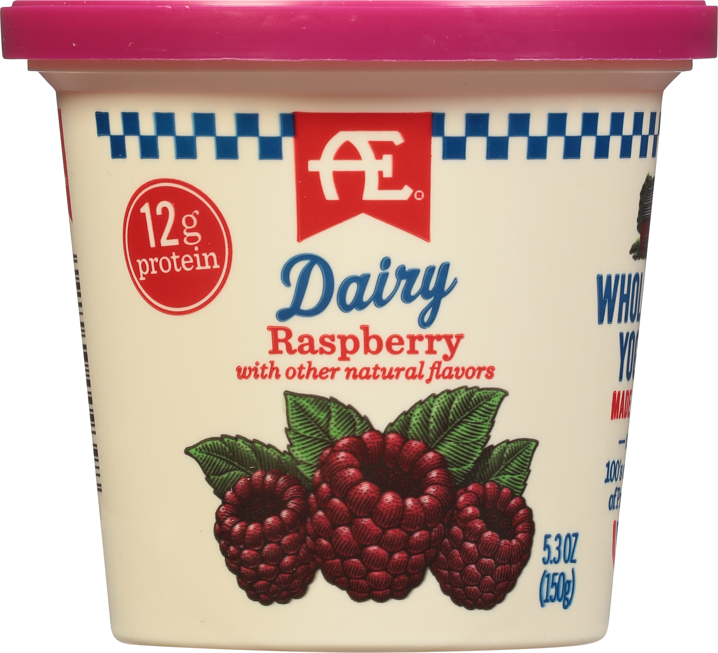 Yogurt, Whole Milk, Raspberry