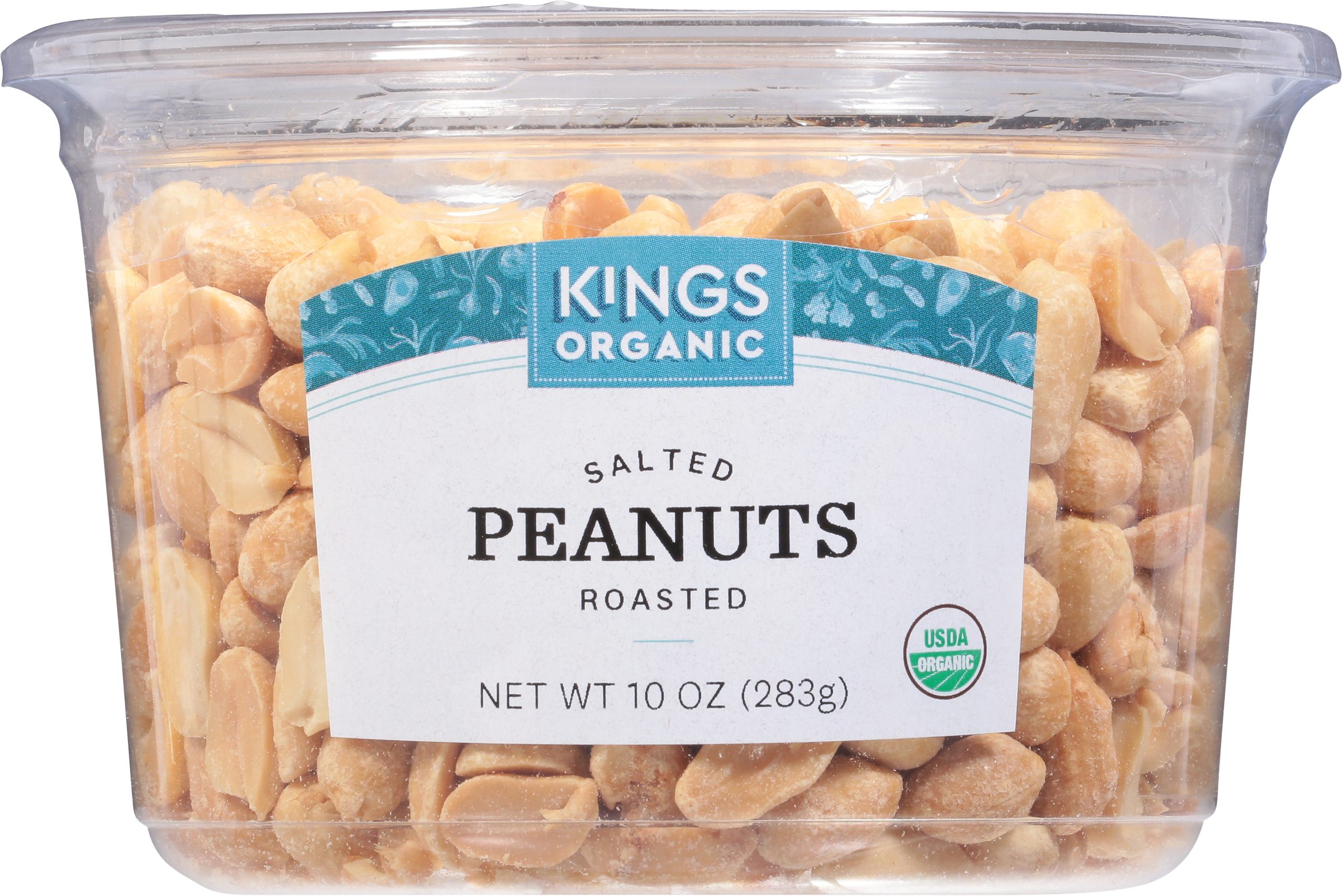 Peanuts, Organic, Salted, Roasted