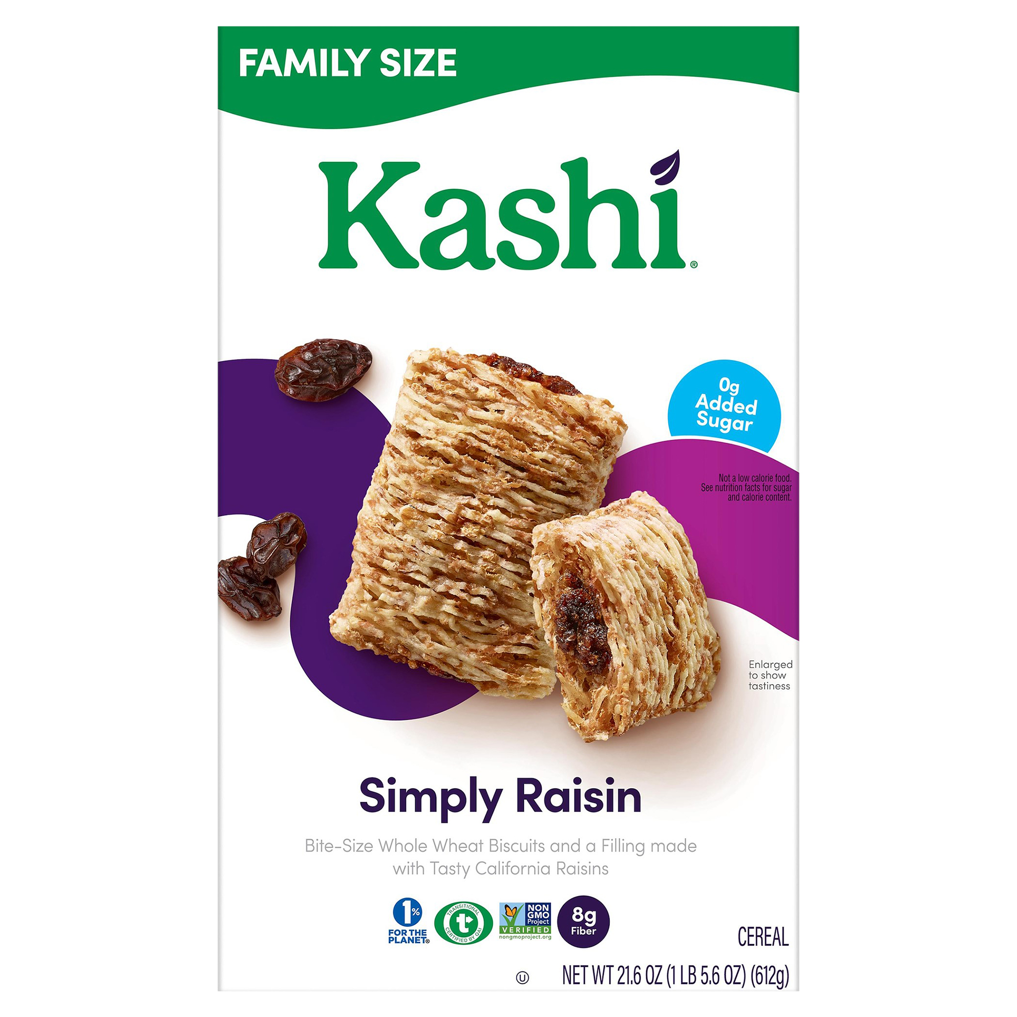 Kashi Family Size Simply Raisin Cereal 21.6 Oz
