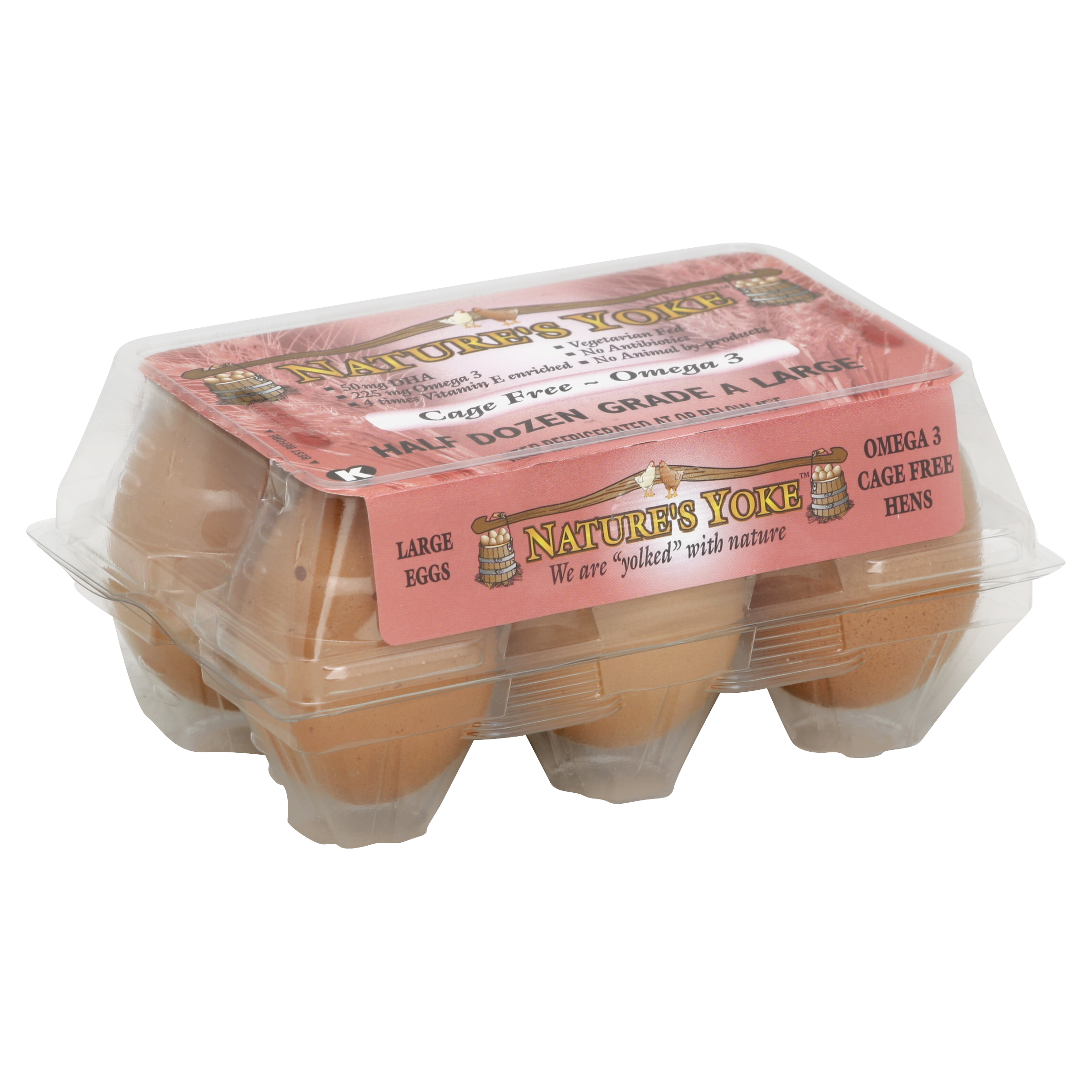 Nature's Yoke Eggs 6 Ea