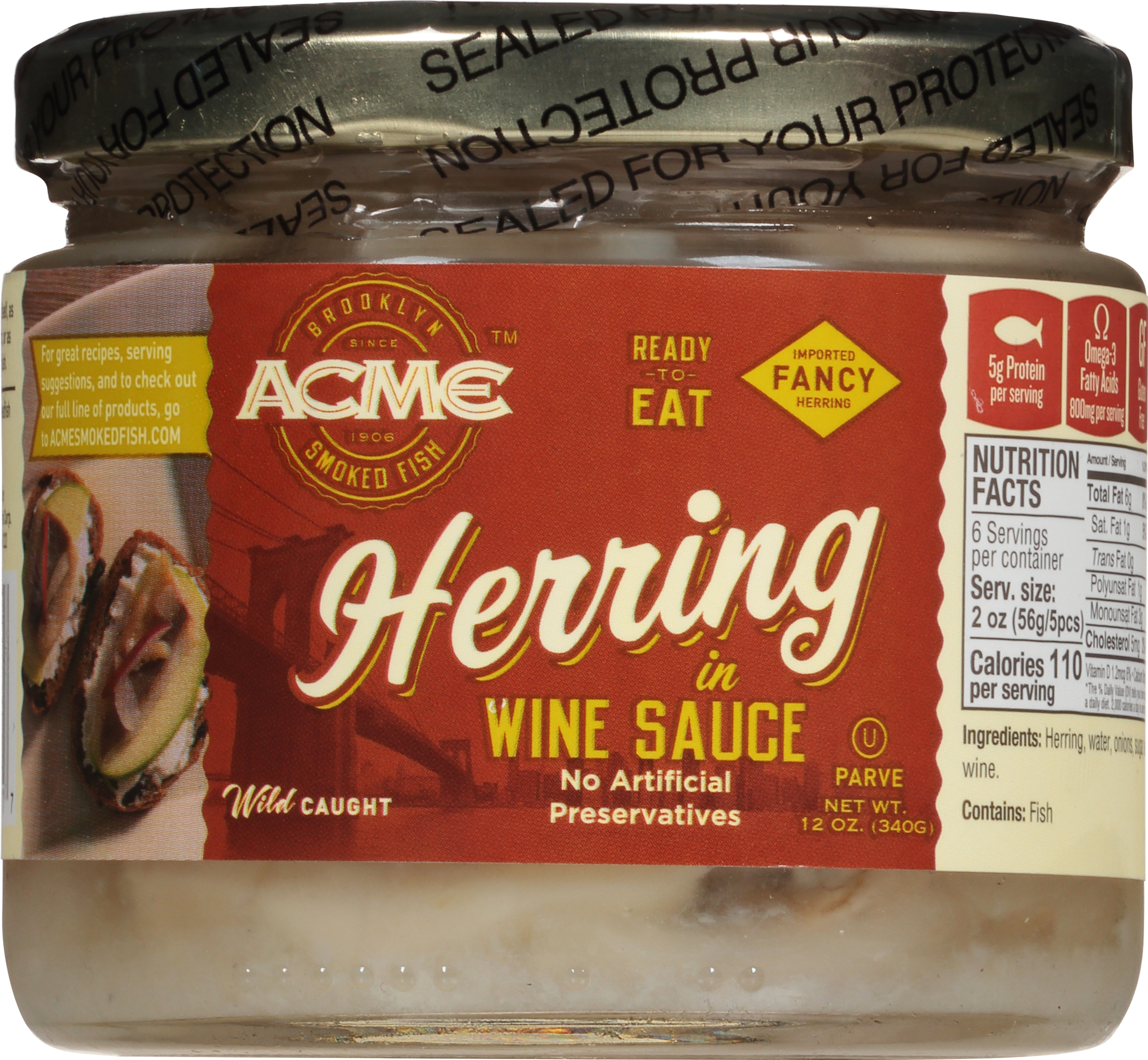 Herring in Wine Sauce