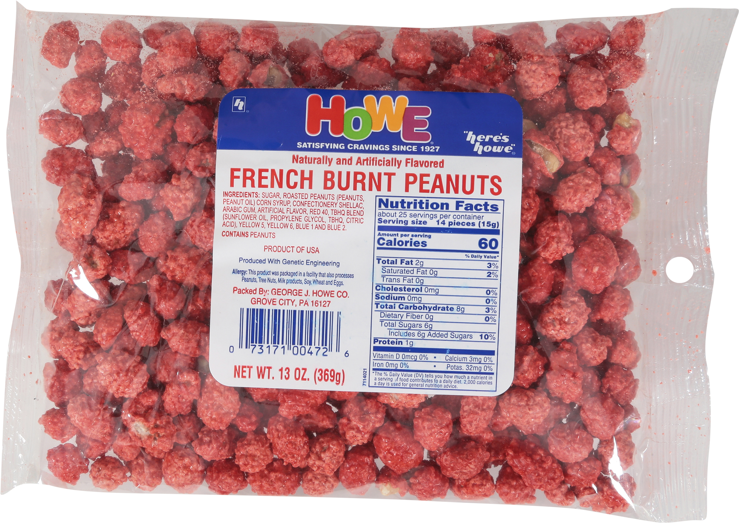 Peanuts, French Burnt