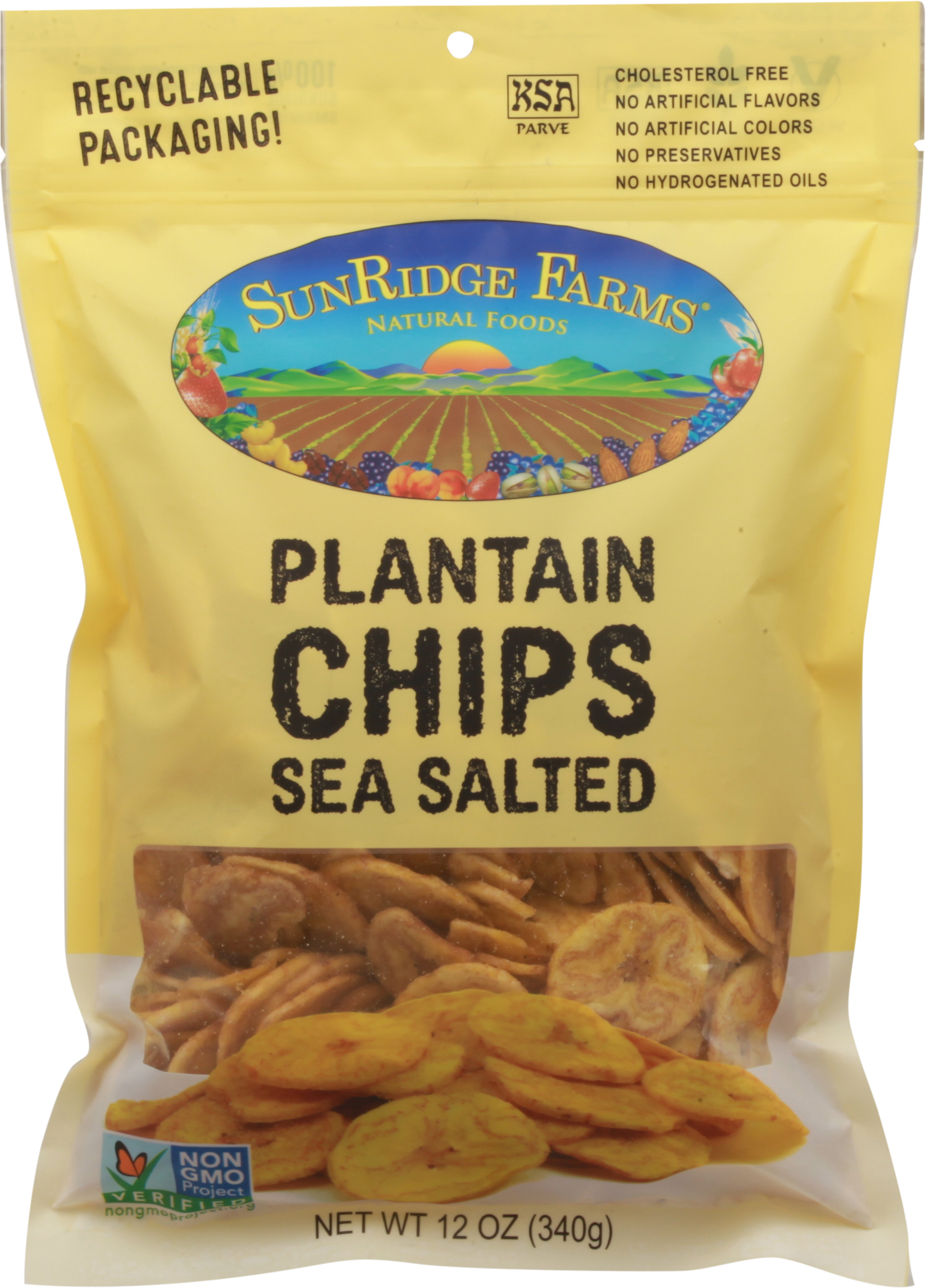 Plantain Chips, Sea Salted