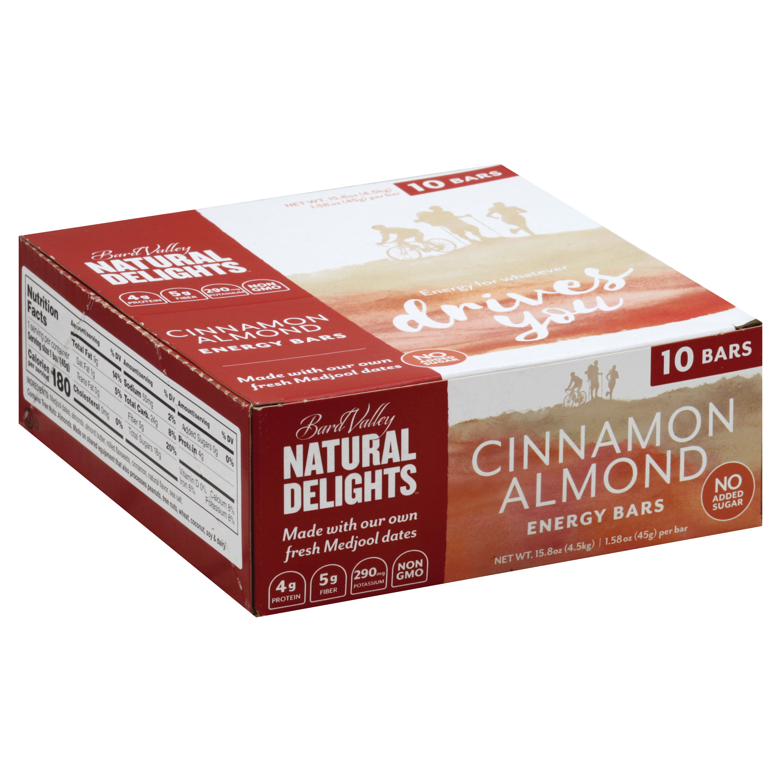 Bard Valley Energy Bars 10 Ea