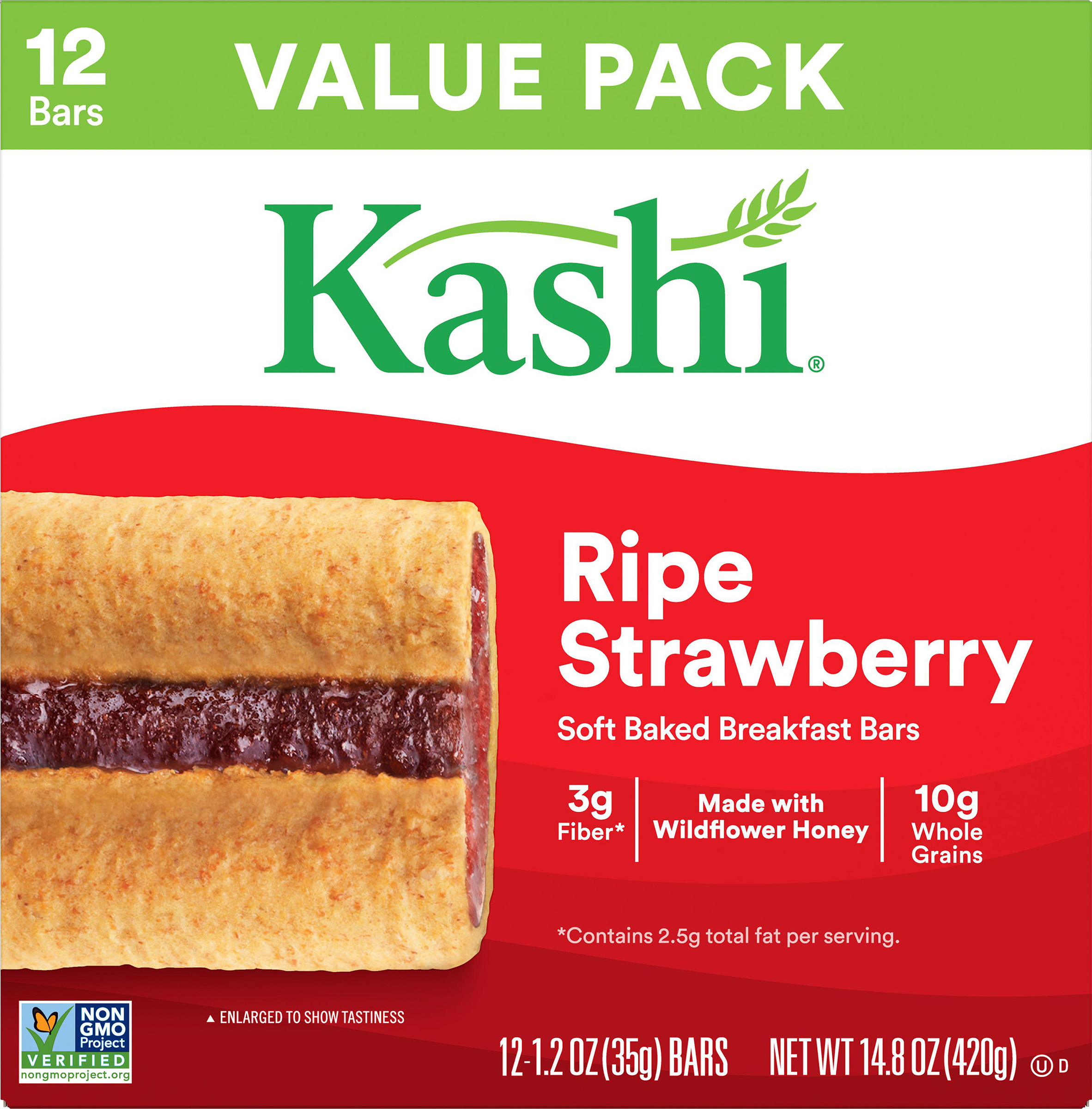 Breakfast Bars, Ripe Strawberry, Soft Baked, Value Pack