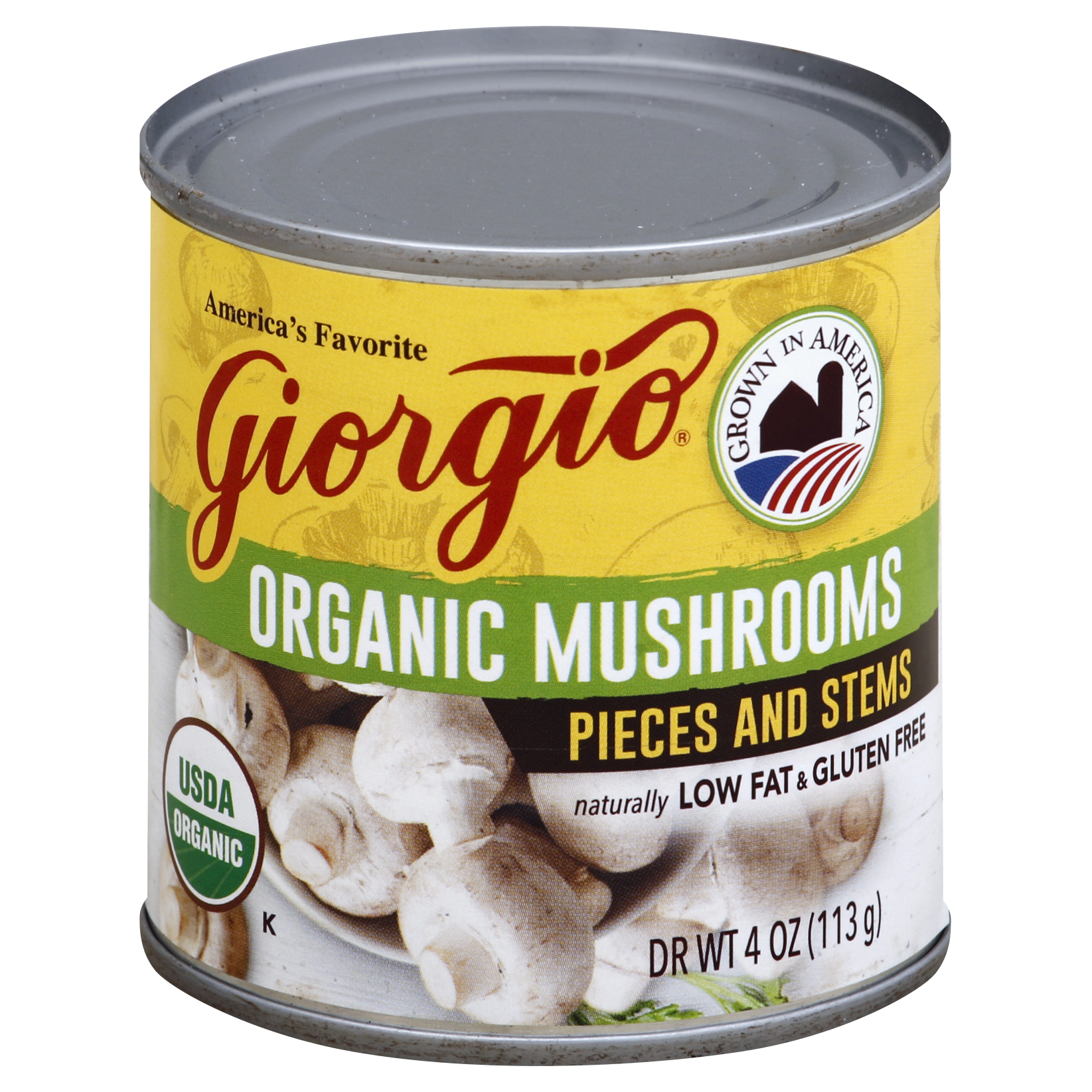 Giorgio Mushrooms 4 Oz