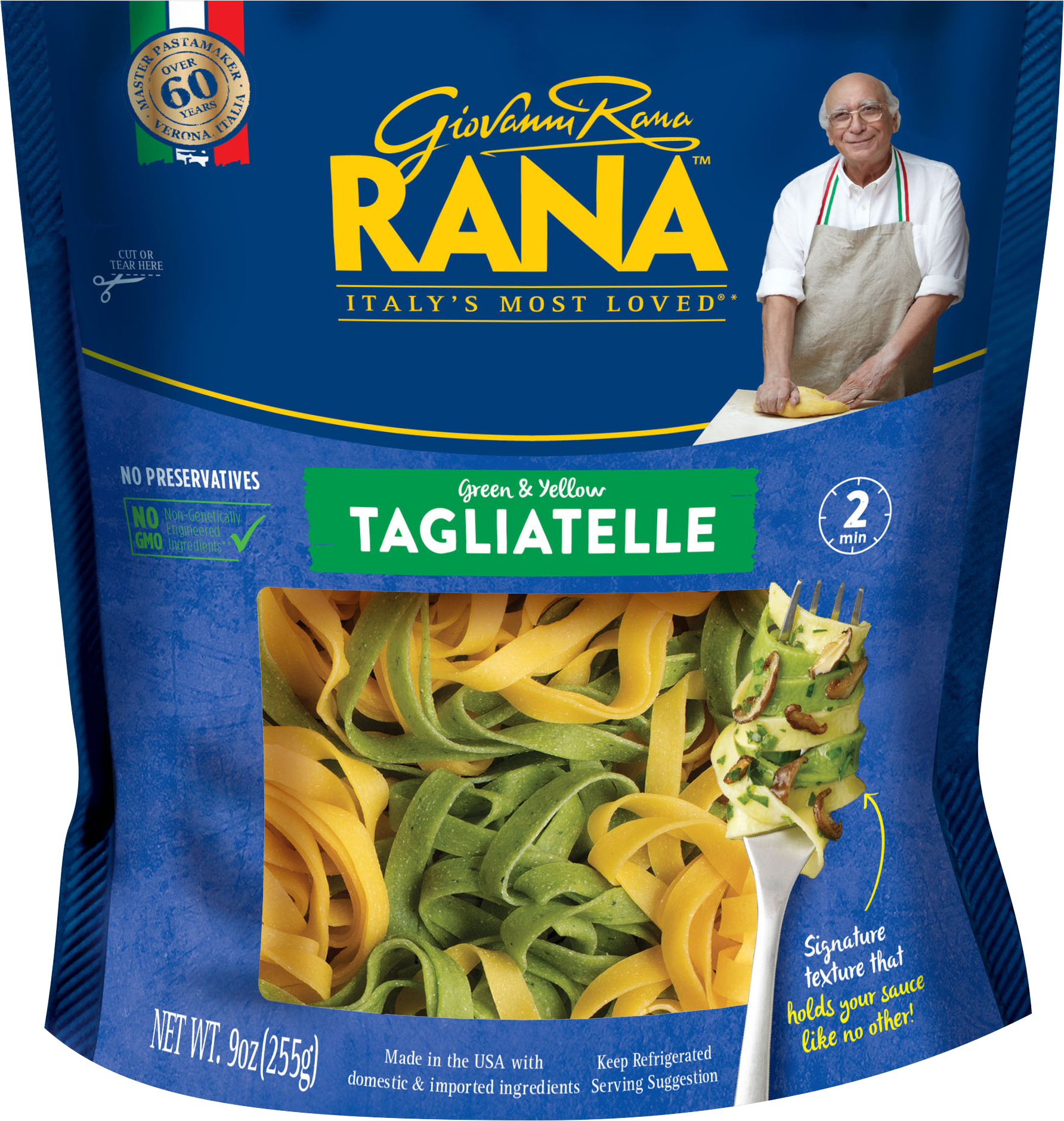 Tagliatelle, Green & Yellow