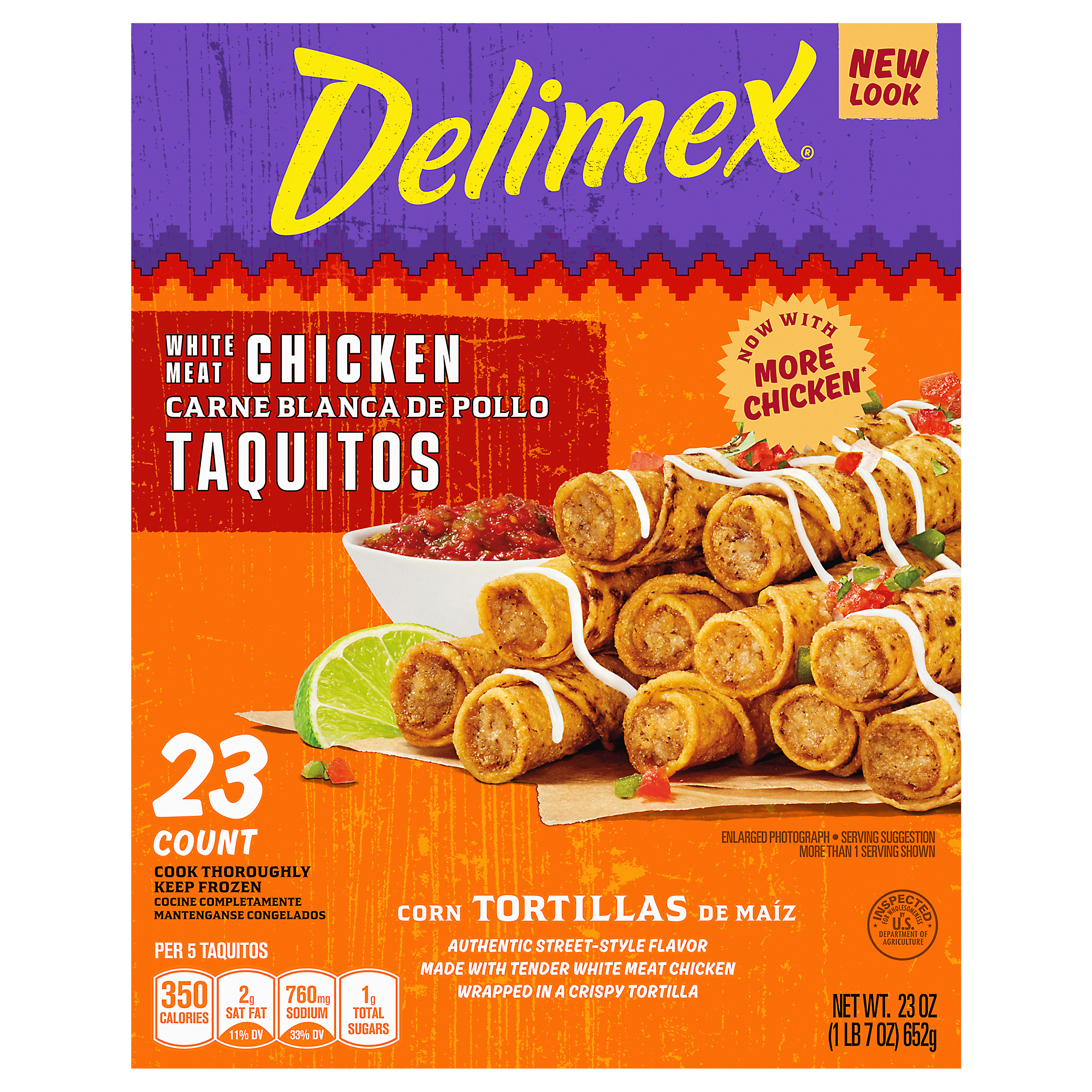 Taquitos, White Meat Chicken