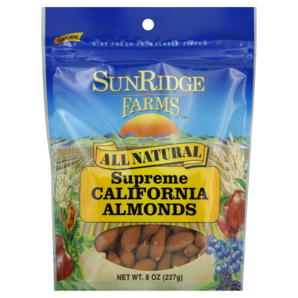 Sunridge Farms Almonds 8 Oz