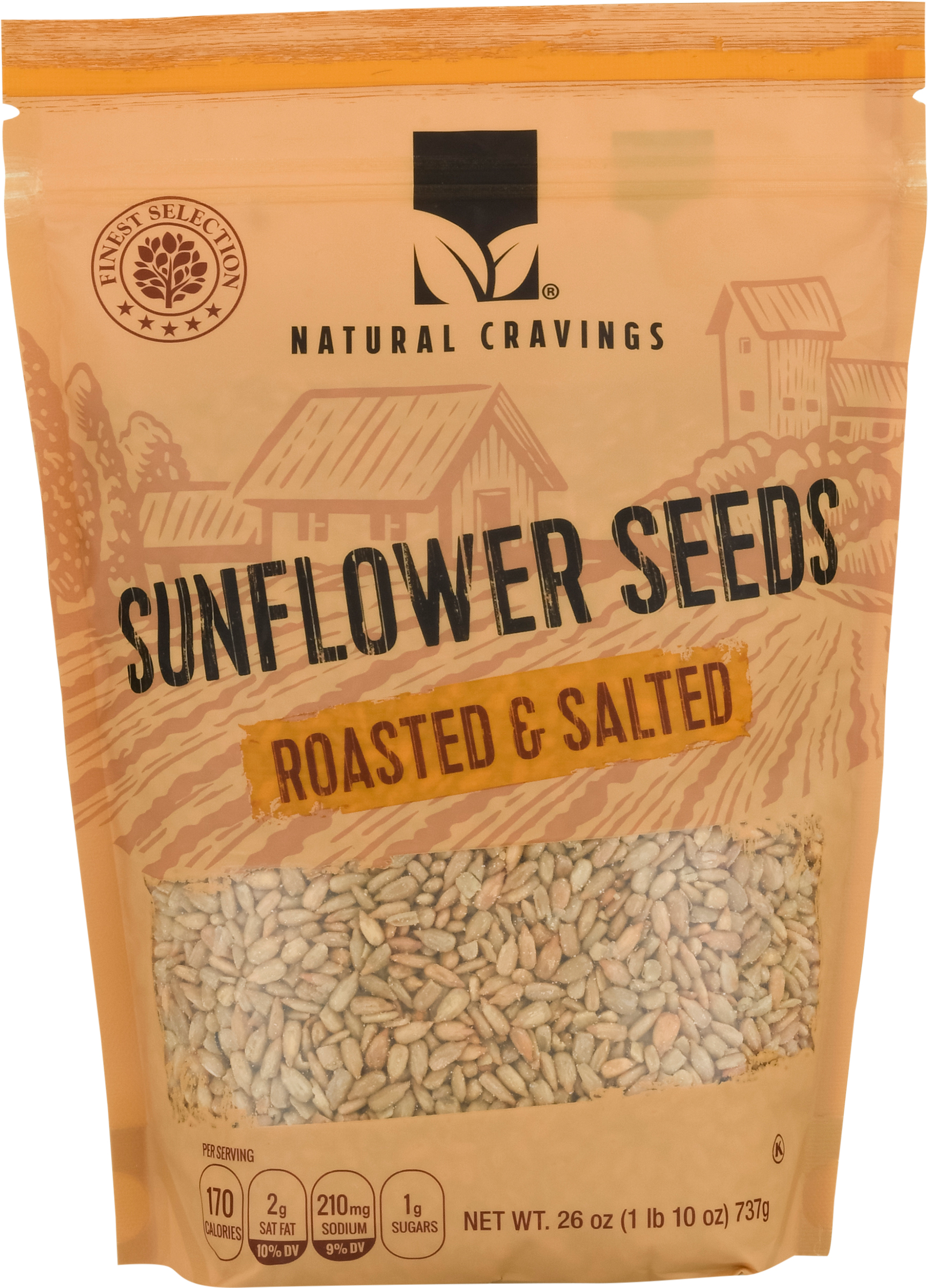Sunflower Seeds, Roasted & Salted