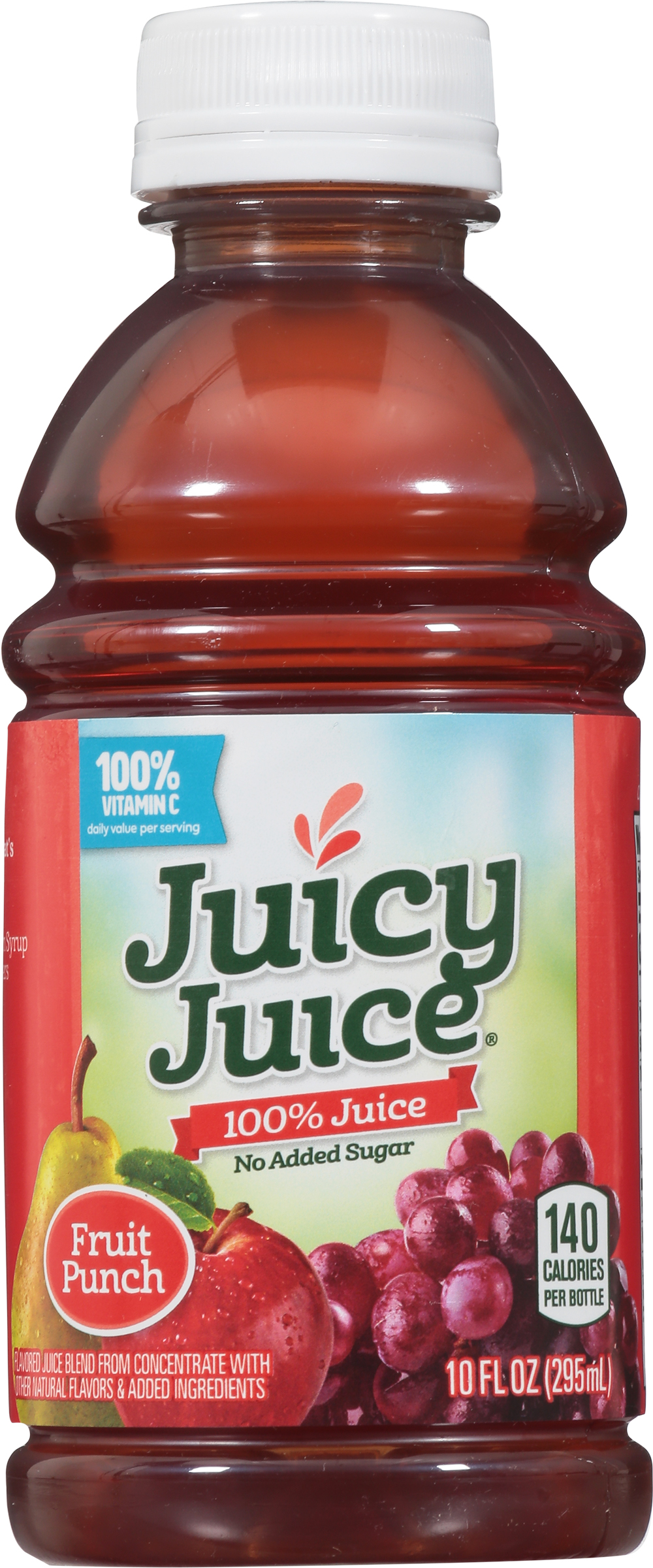 100% Juice, No Added Sugar, Fruit Punch
