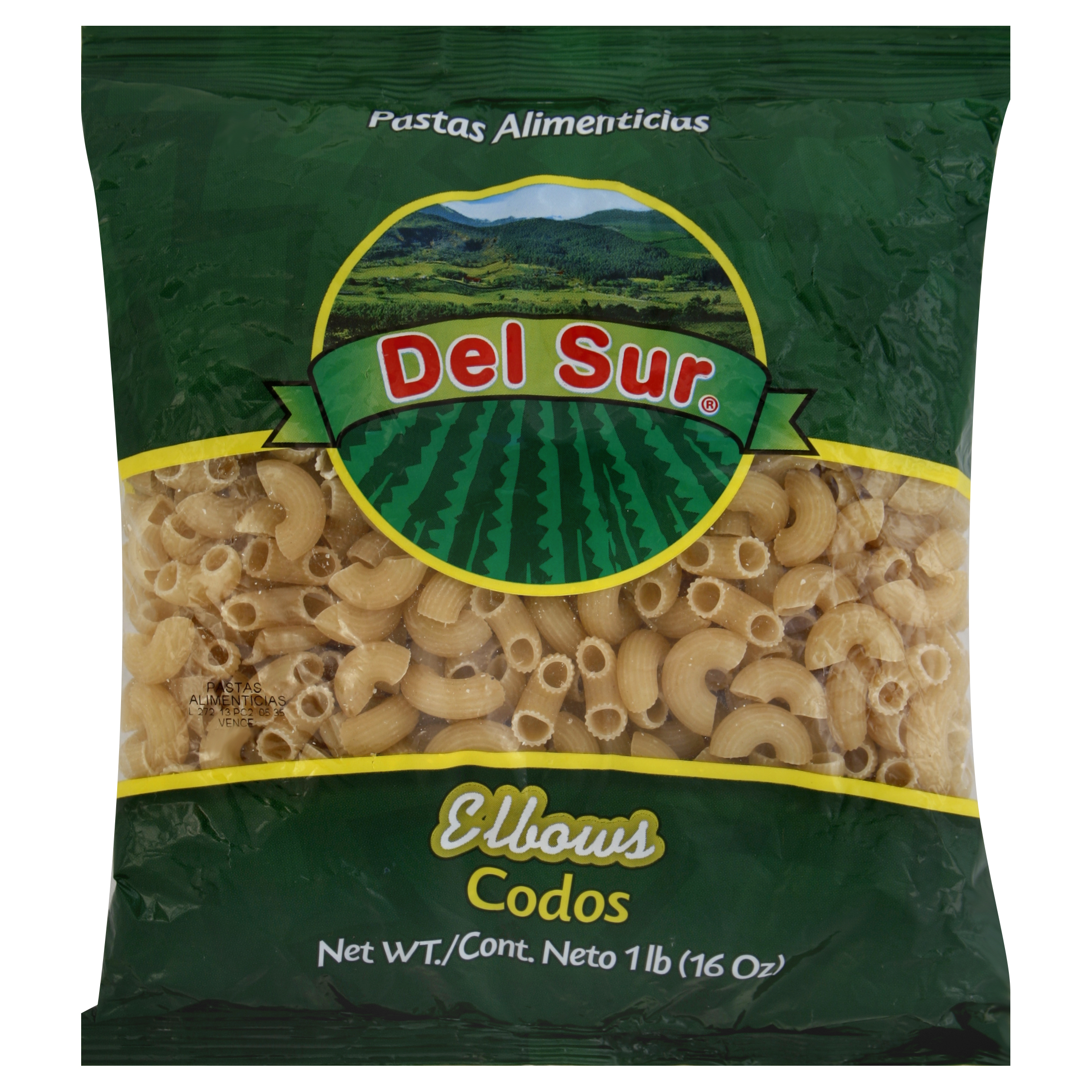 Del Sur Elbows 16 Oz