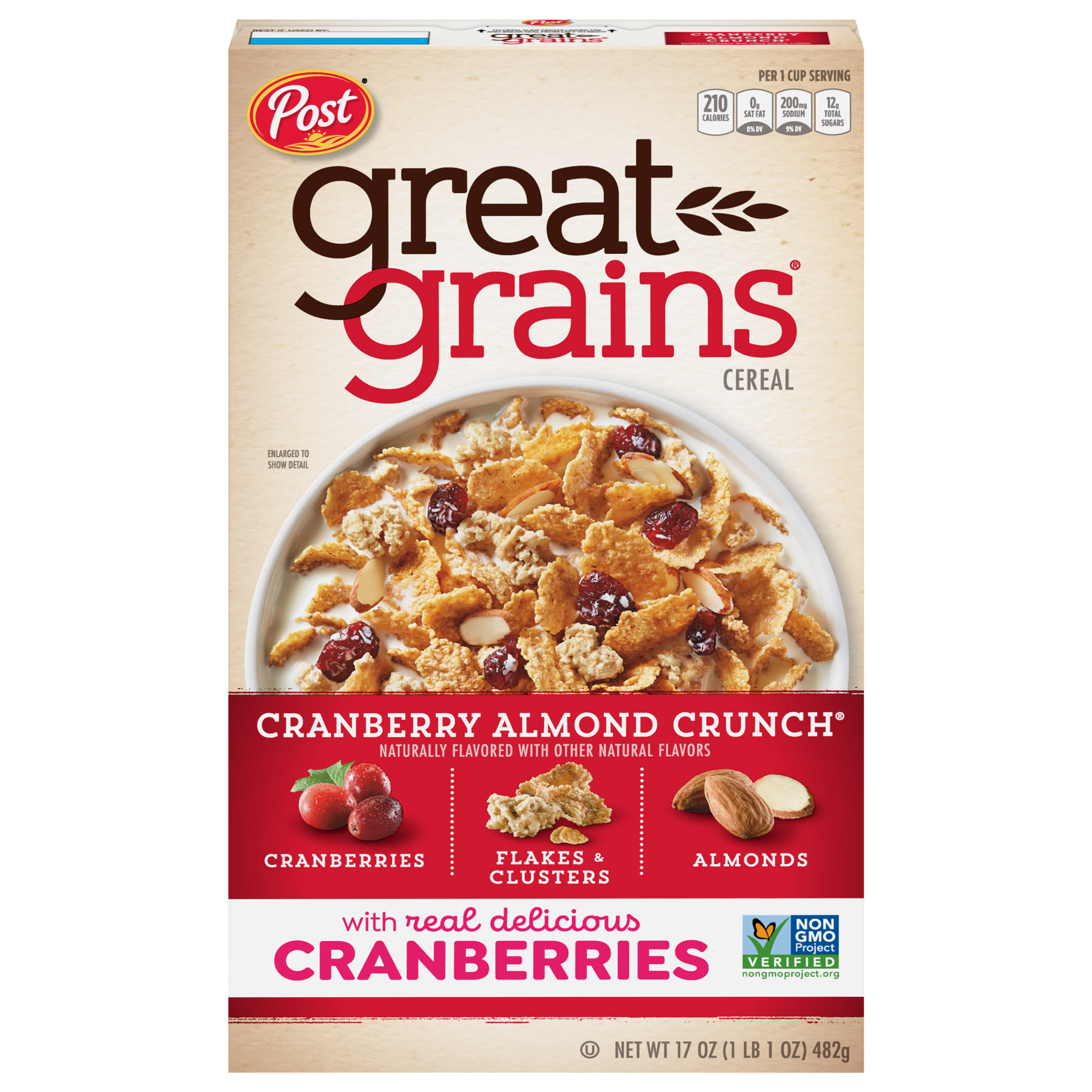 Cereal, Cranberry Almond Crunch