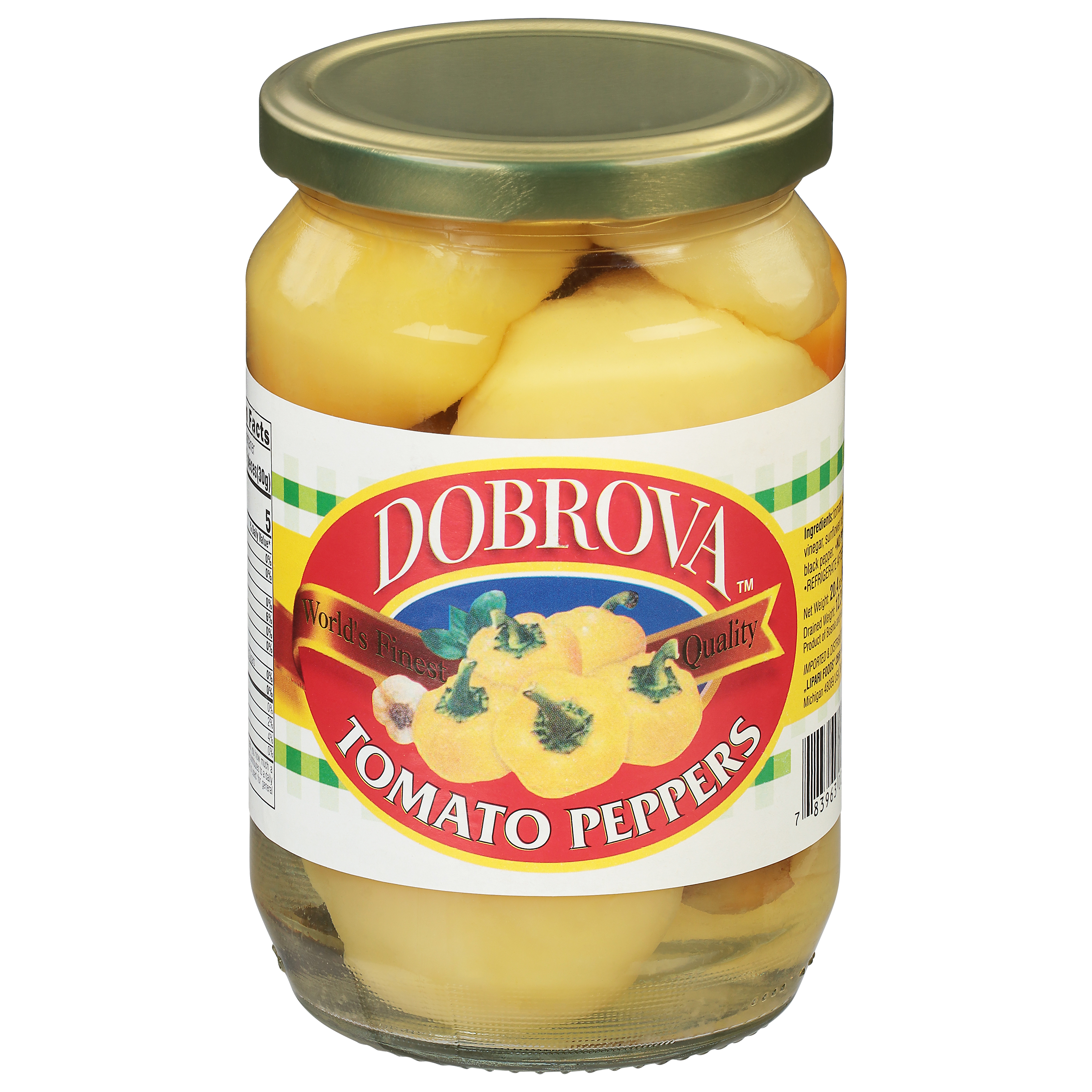 Dobrova Tomato Peppers 20.4 Oz