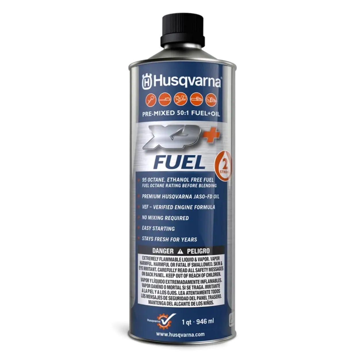 Husqvarna 2-Sroke Pre Mixed Fuel Plus Oil Quarts