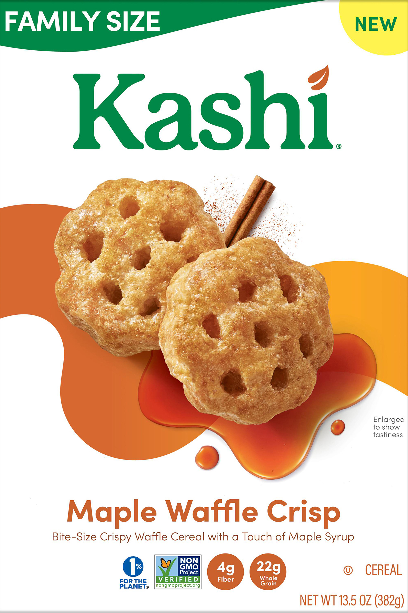 Cereal, Maple Waffle Crisp, Family Size
