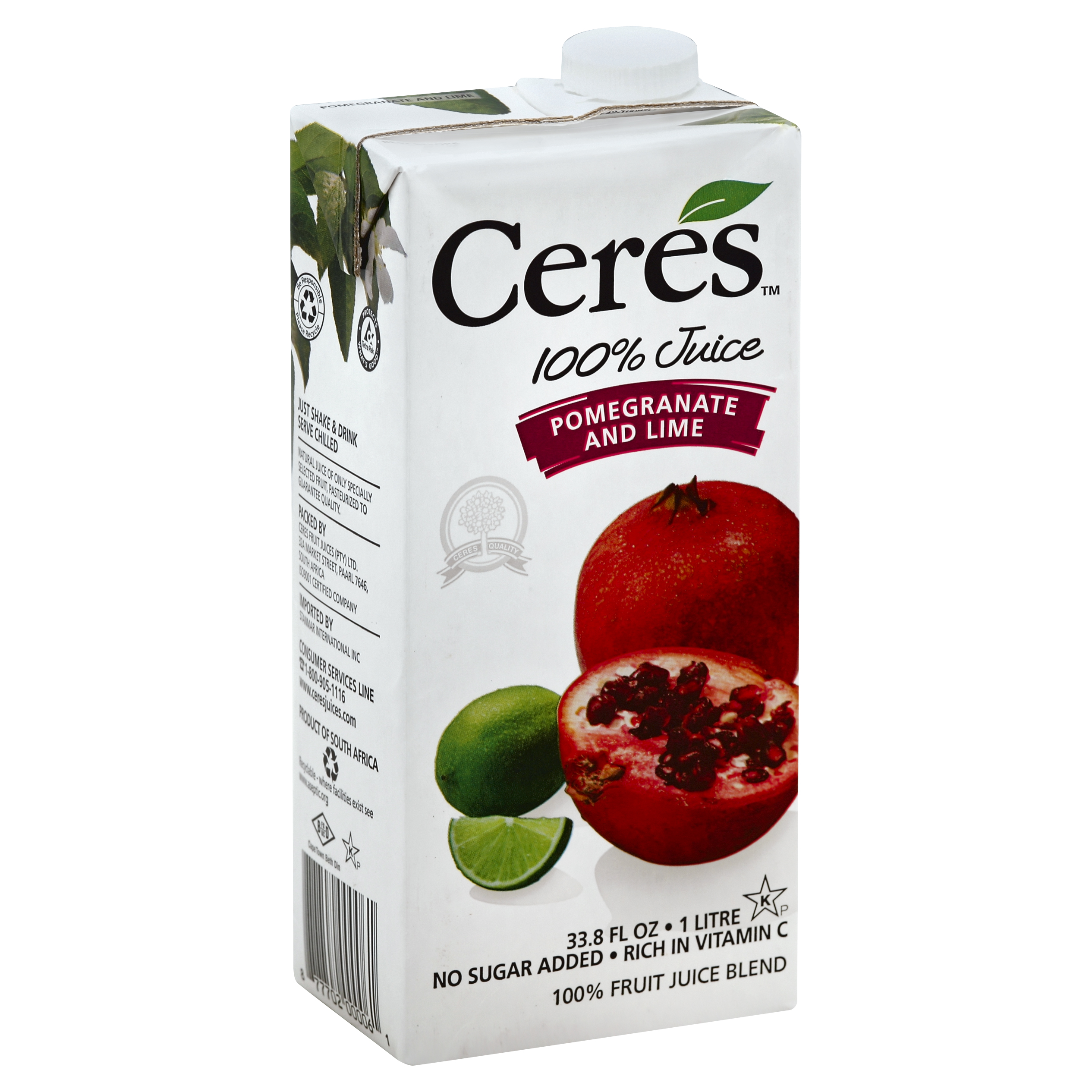 Ceres 100% Juice 33.8 Oz