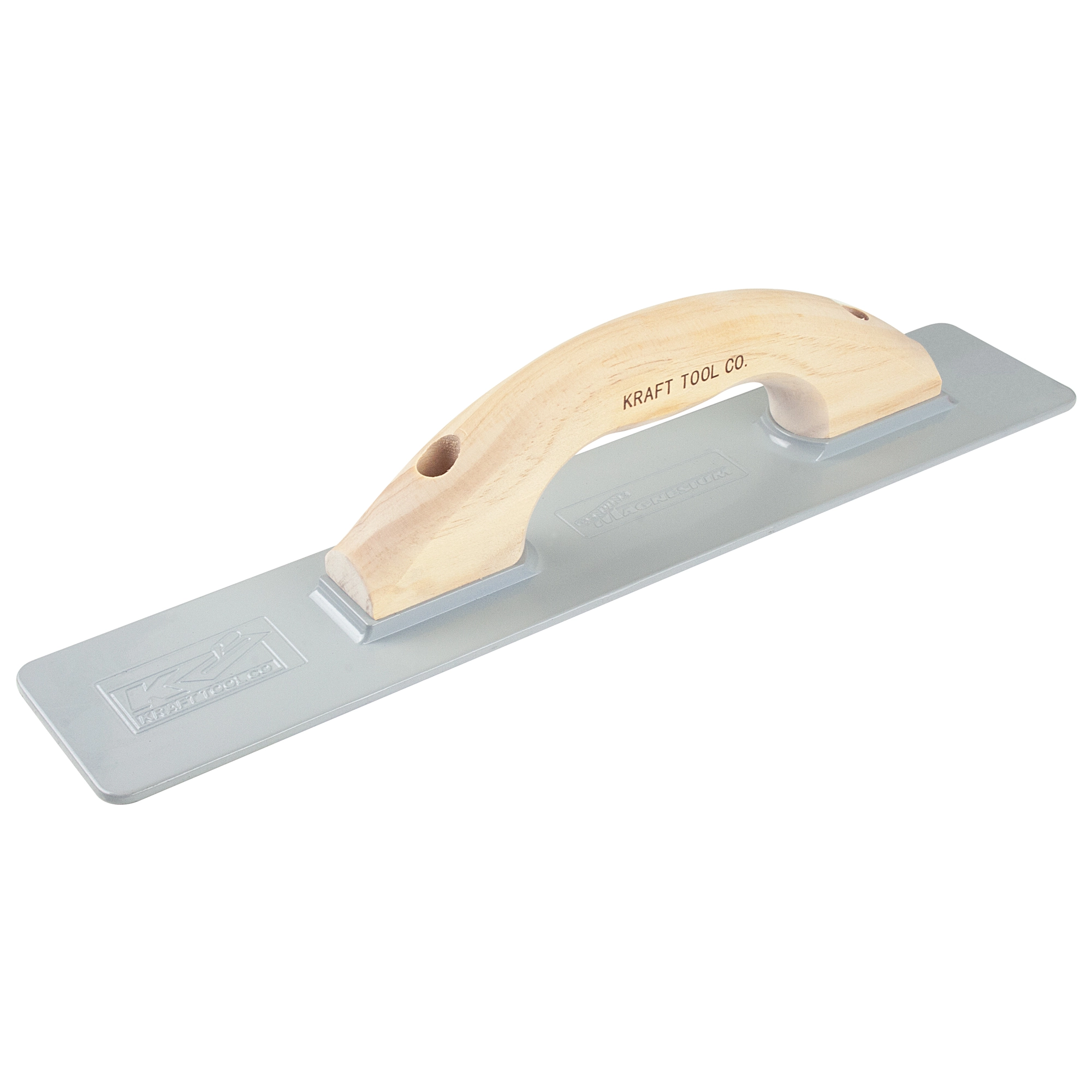 Kraft 16" Thin Line Magnesium Float with Wood Handle