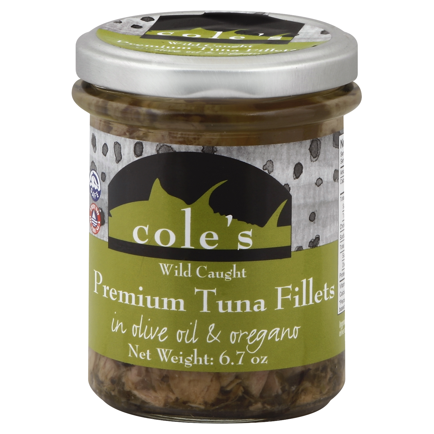 Cole's Tuna Fillets 6.7 Oz