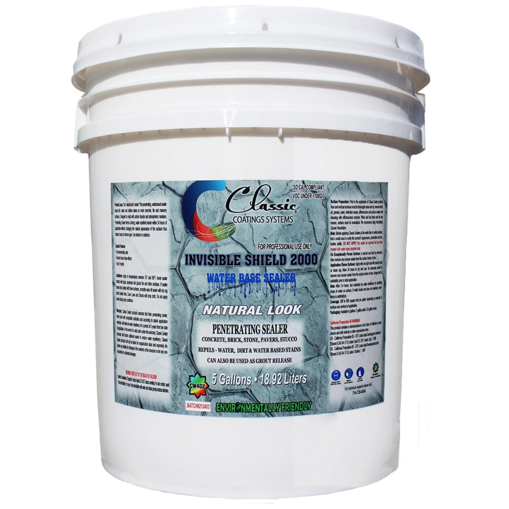 Classic Coatings System Invisible Shield 2000 Pail Interior/Exterior Milky Penetrating Sealer 5gal