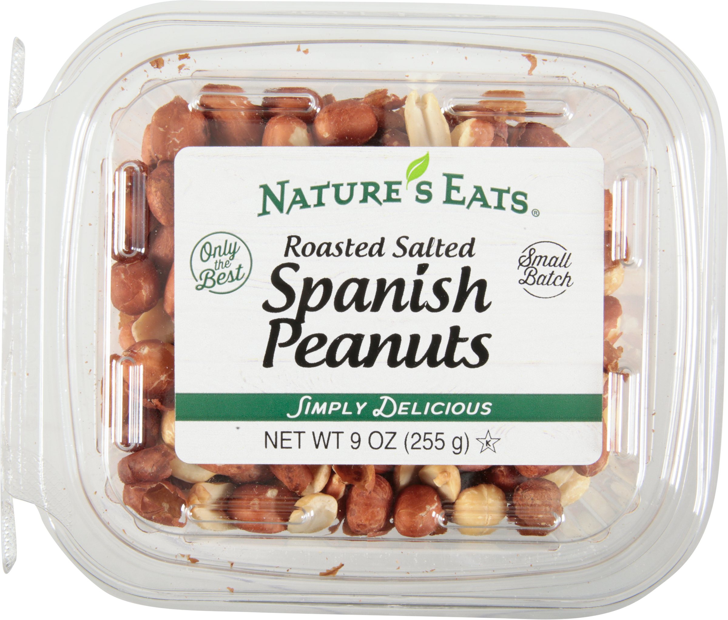 Peanuts, Spanish, Roasted Salted