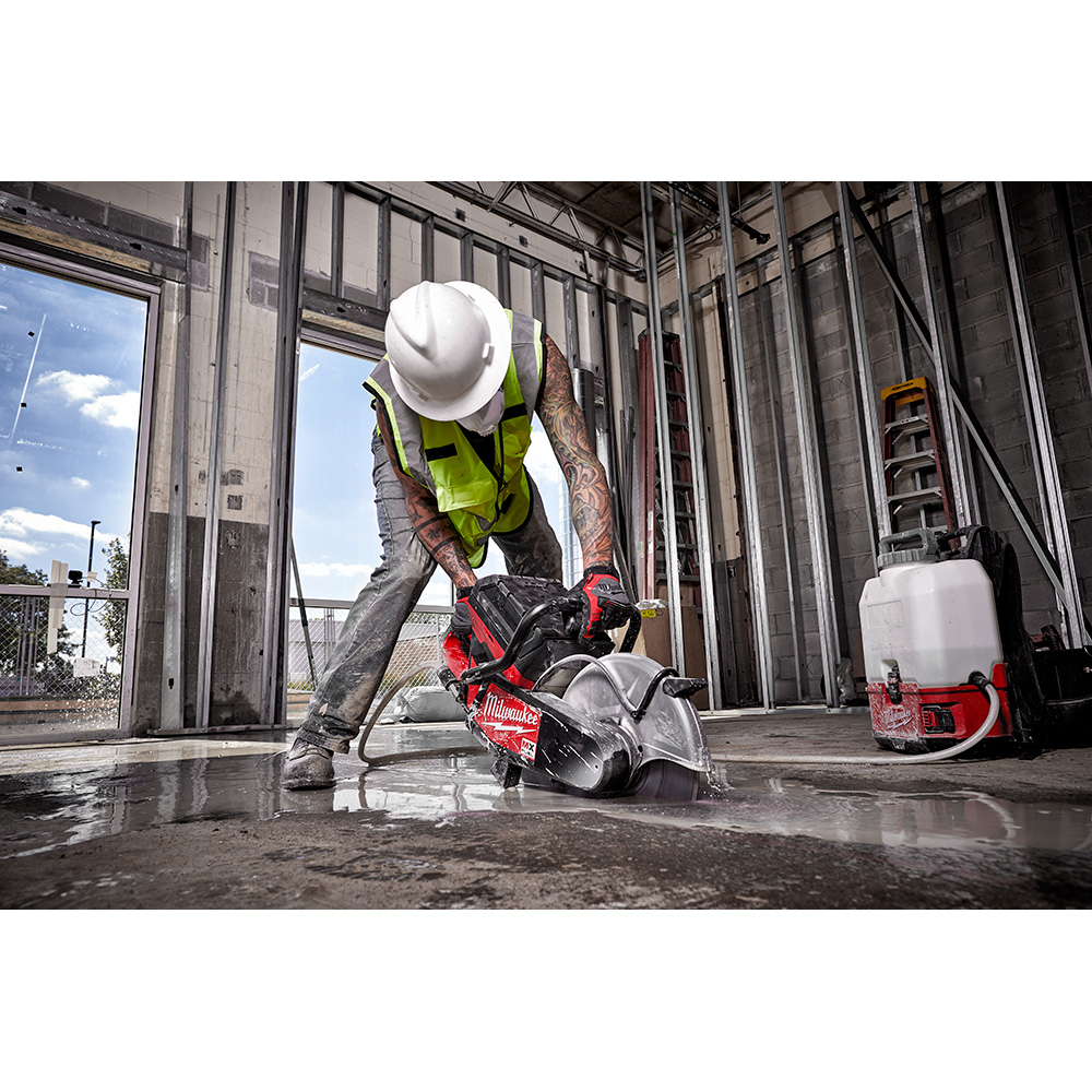 Milwaukee Mx Fuel 14" 2 Battery CutOff Saw Kit White Cap