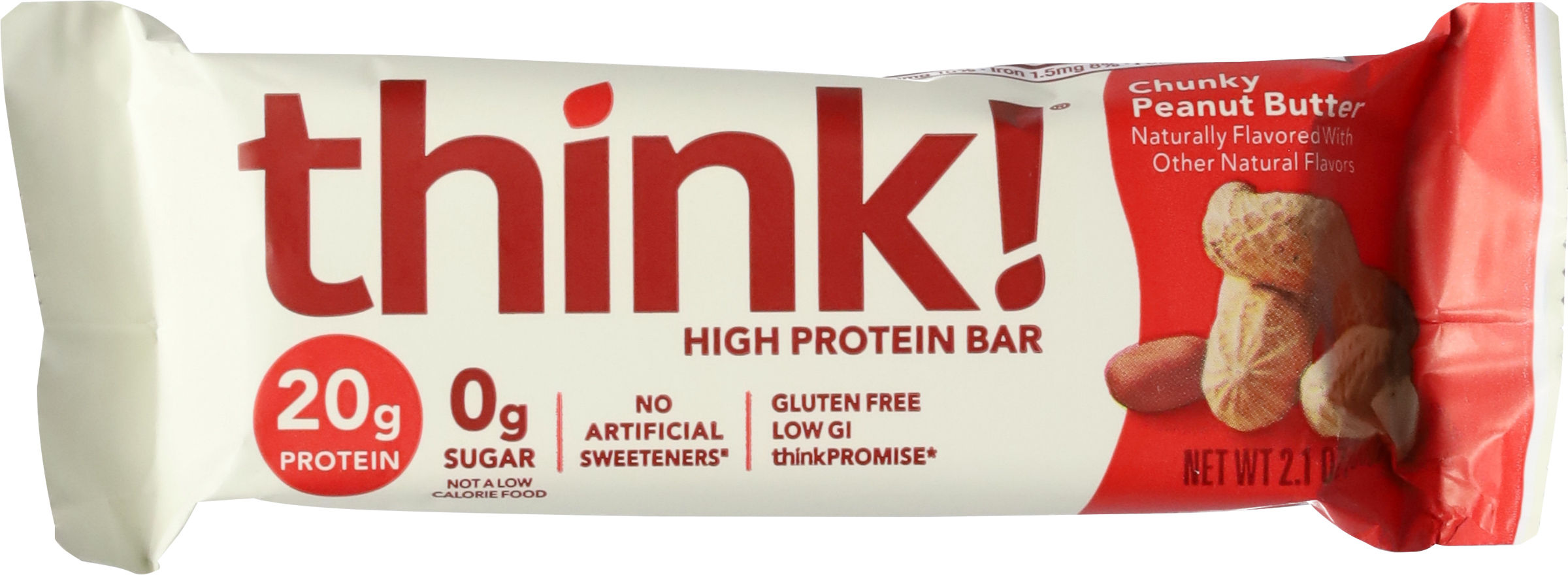 High Protein Bar, Chunky Peanut Butter