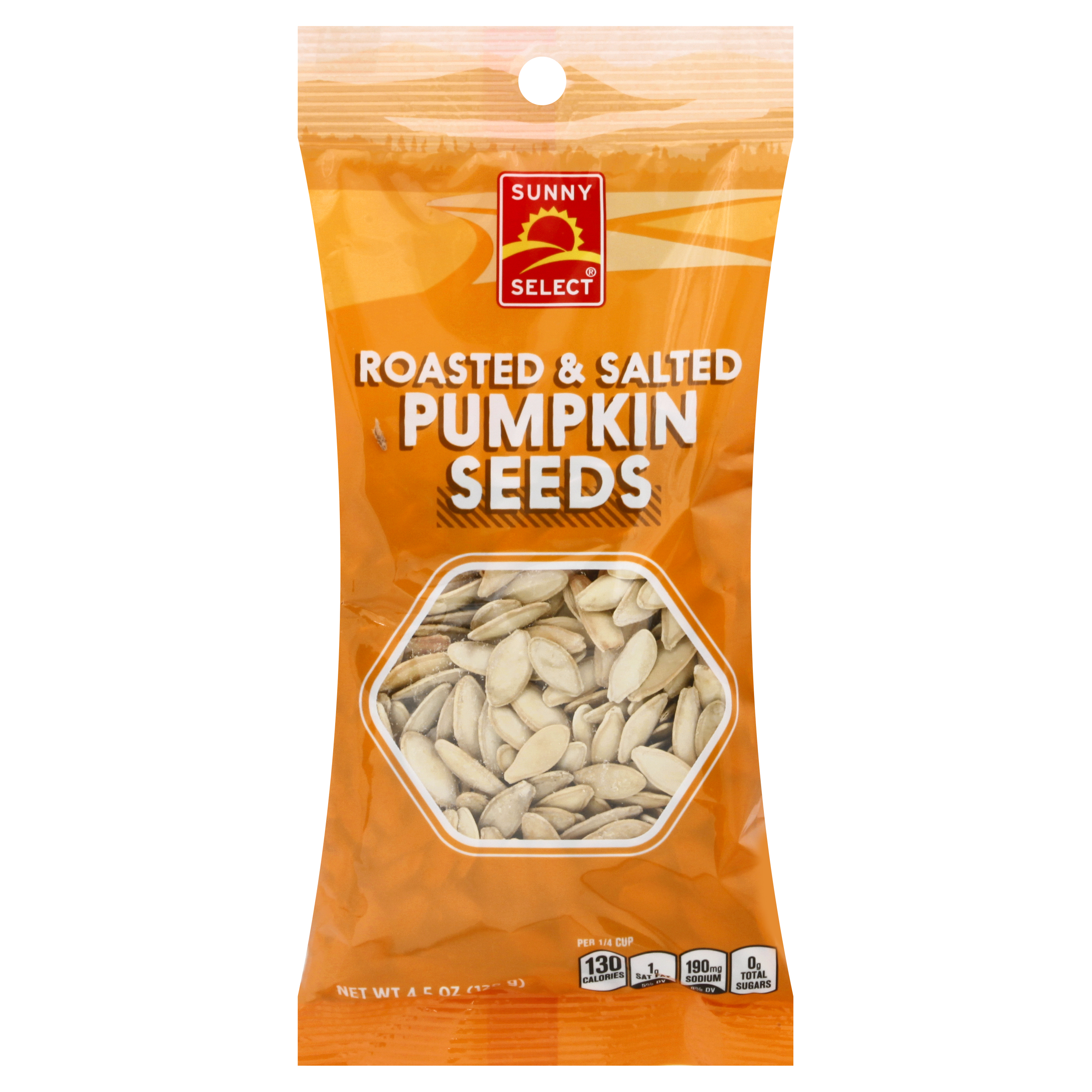 Sunny Select Roasted & Salted Pumpkin Seeds 4.5 Oz