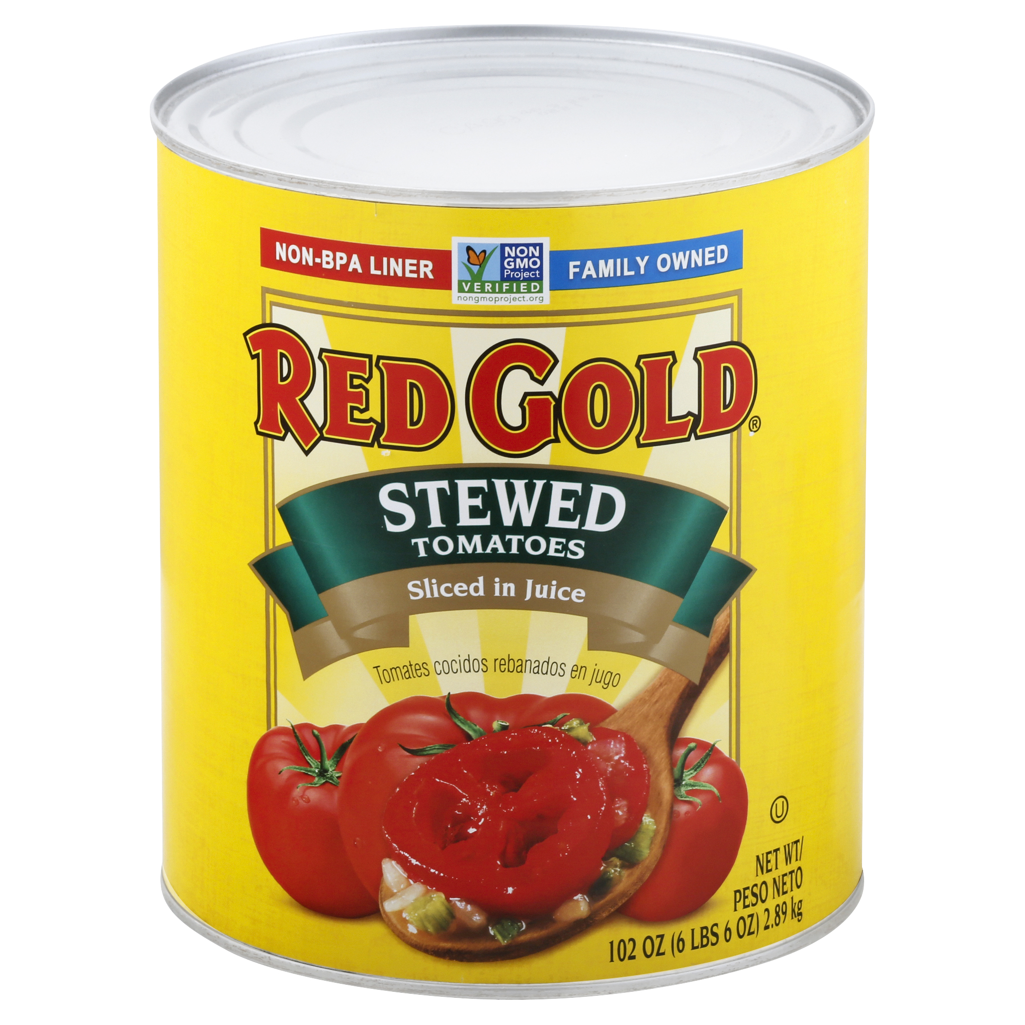 Red Gold Stewed Tomatoes 102 Oz