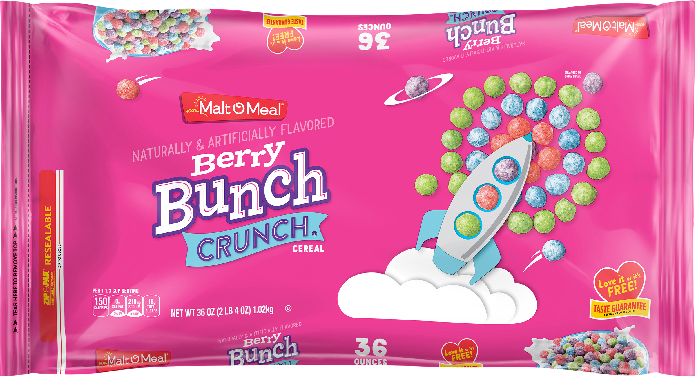 Cereal, Berry Bunch Crunch, Super Size