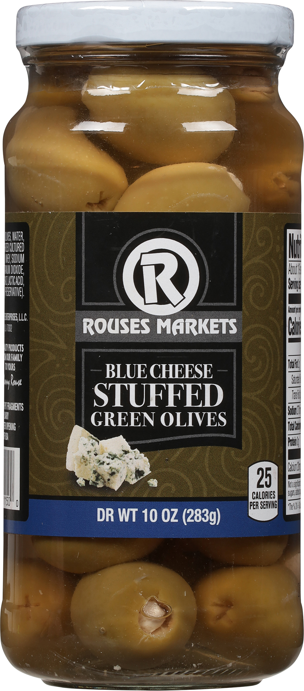 Green Olives, Blue Cheese, Stuffed