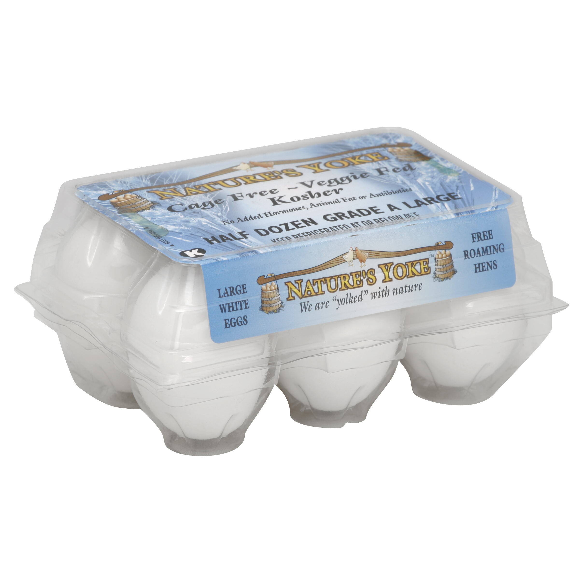 Nature's Yoke Eggs 6 Ea