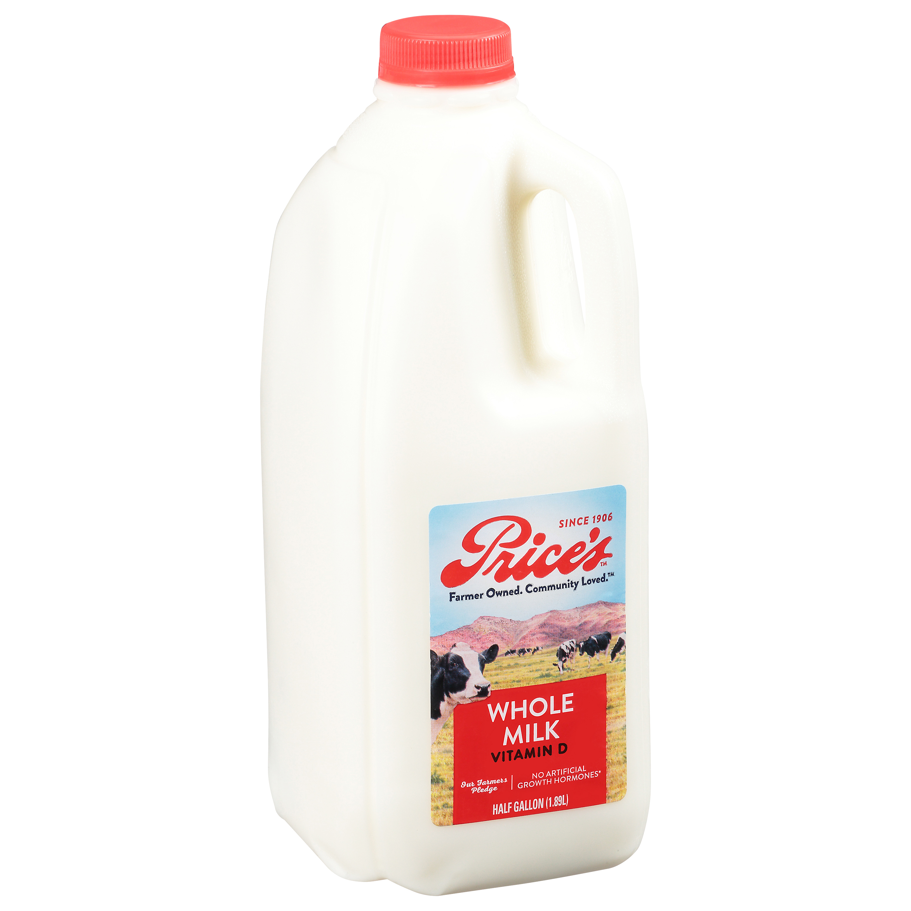 Price's Whole Milk 0.5 Gal