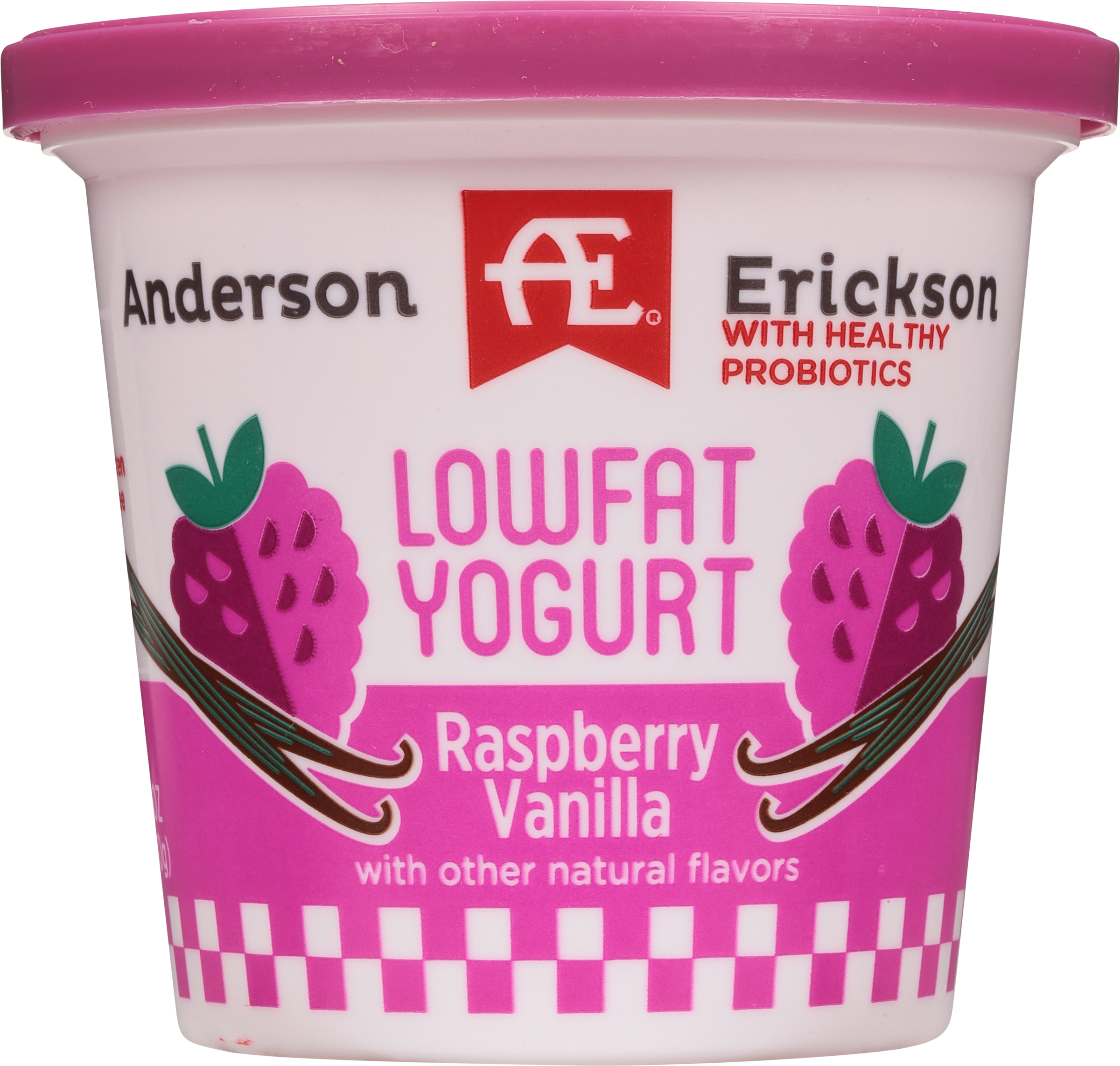 Yogurt, Lowfat, Raspberry Vanilla
