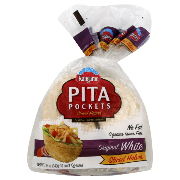 Kangaroo Pita Pockets 10 Ea