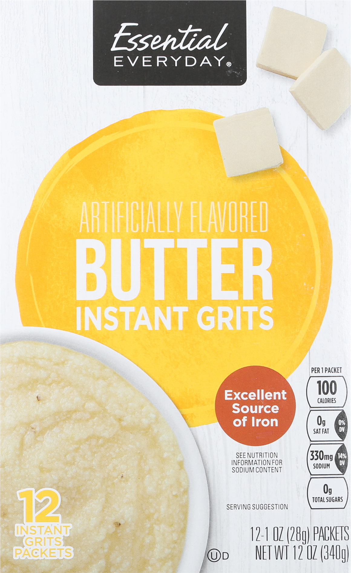Instant Grits, Butter