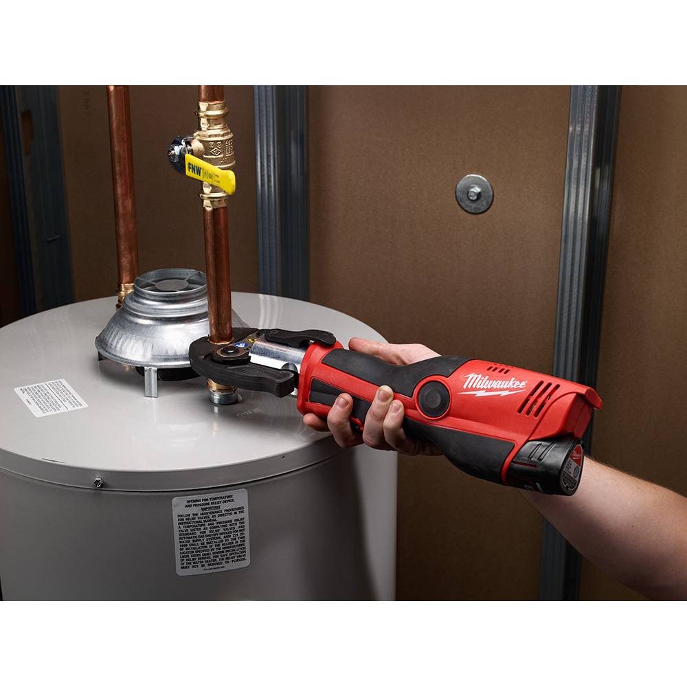 White Cap | Milwaukee 12V Cordless M12 Press Tool 1/2